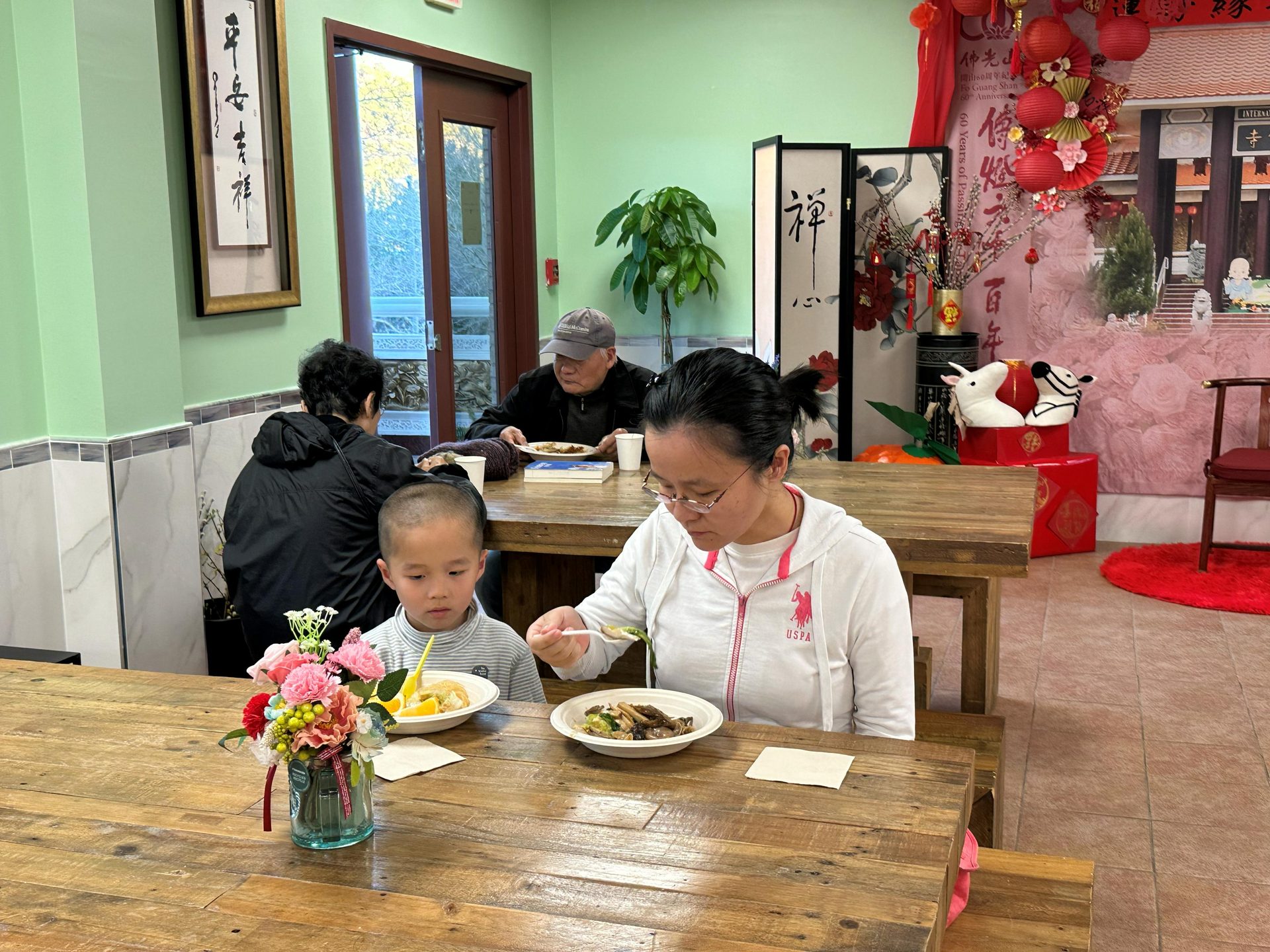 Xiang Yun Temple Community Potluck and Welcoming the Lunar New Year Together