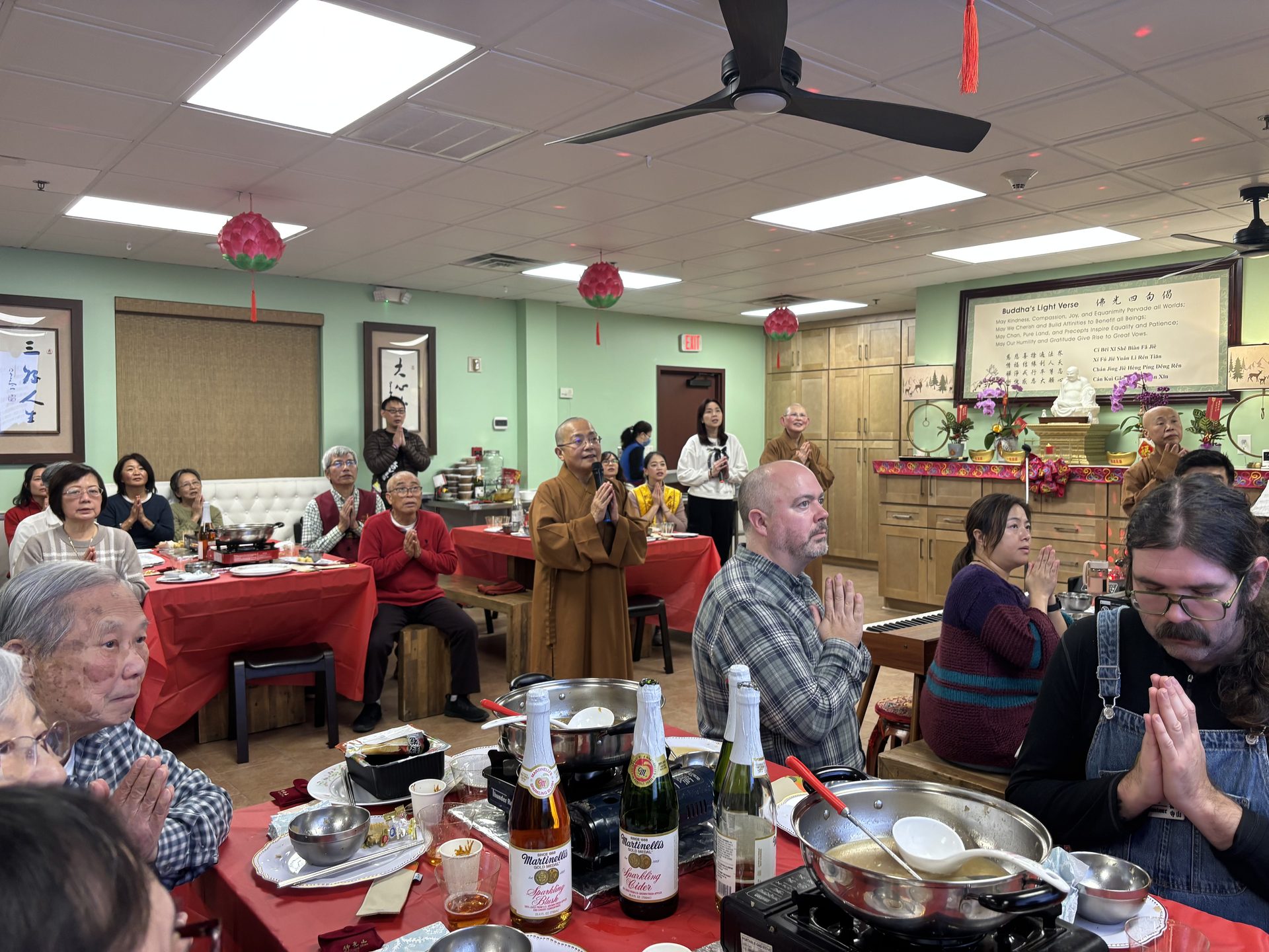 Austin Xiangyun Temple Volunteer Appreciation Hotpot Banquet