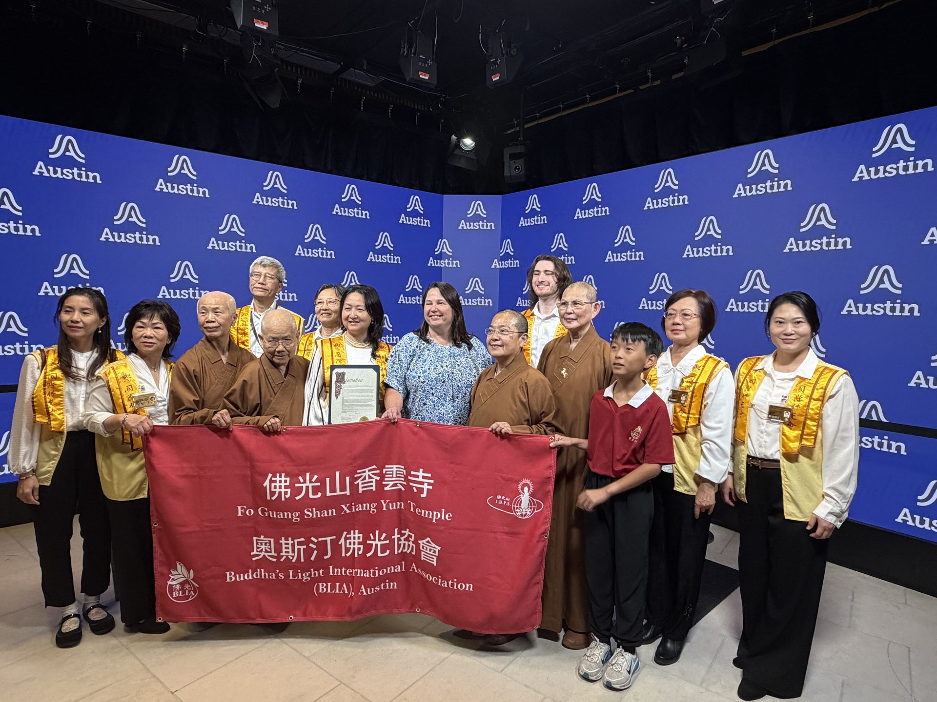 City of Austin Proclaims “BLIA Day,” Recognizing Contributions to Community Service and Cultural Harmony
