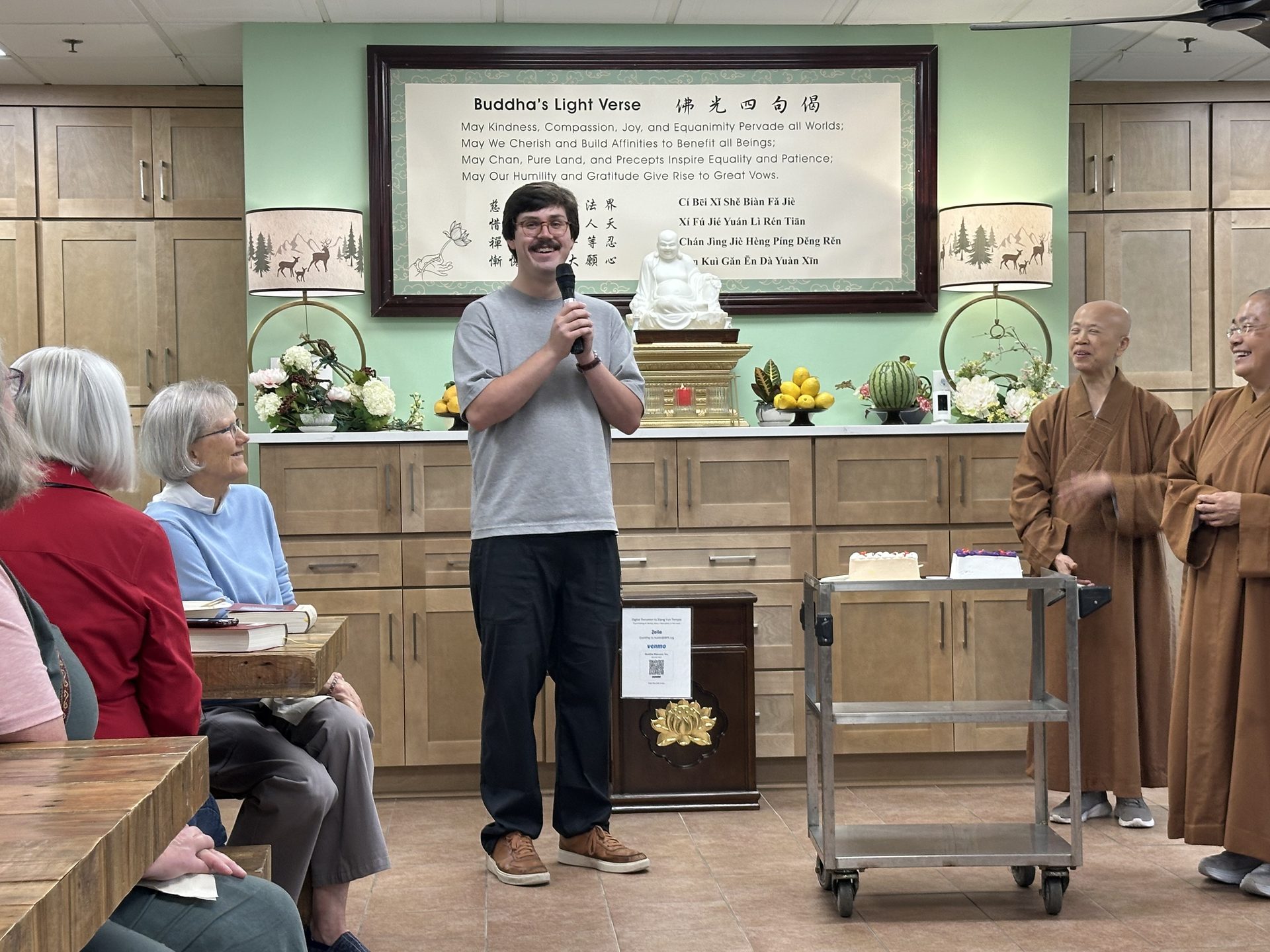 Hacienda Senior Living Home Residents Visit Xiang Yun Temple