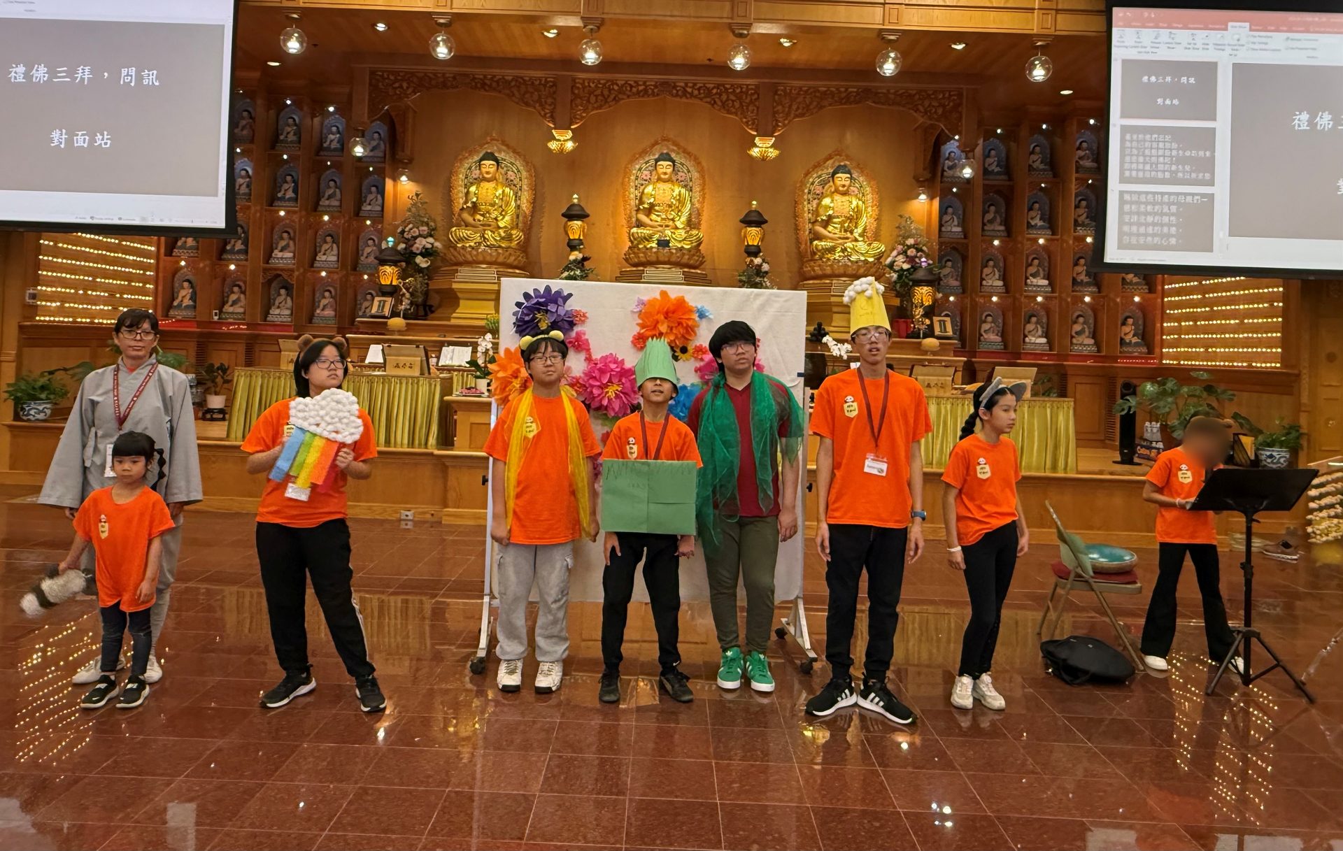 Xiangyun Temple "Three Acts of Goodness Children's Kung Fu Summer Camp" Holds Closing Ceremony and Showcase