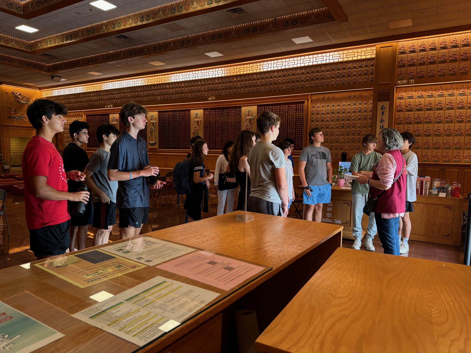 Austin Students visit Xiang Yun Temple to learn about Chinese culture and Buddhism