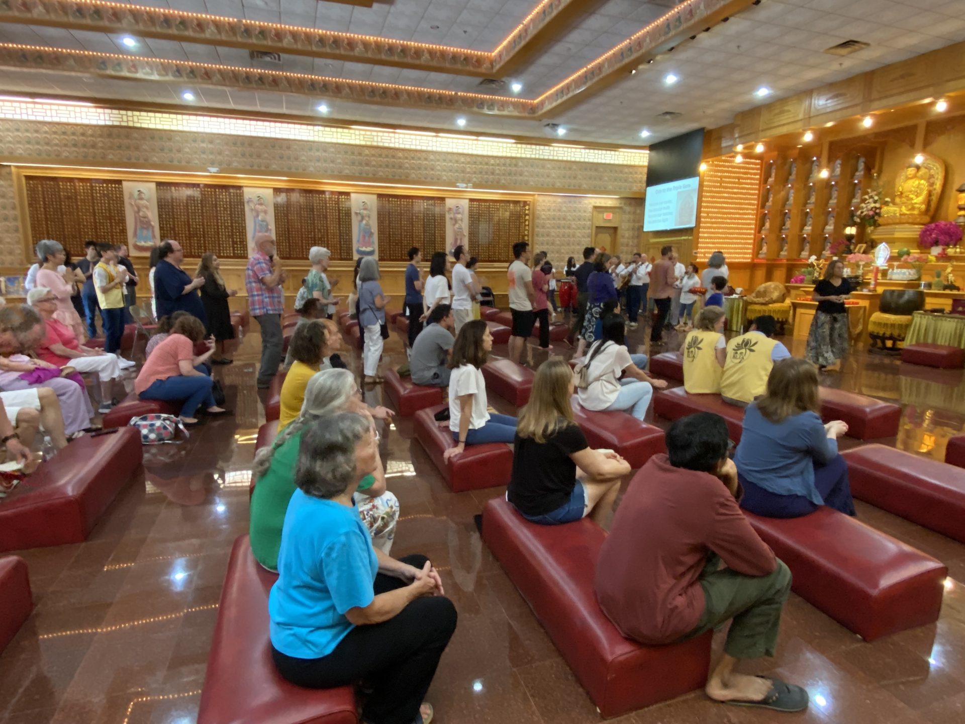 Interfaith Action of Central Texas (iACT) Visiting Xiang Yun Temple