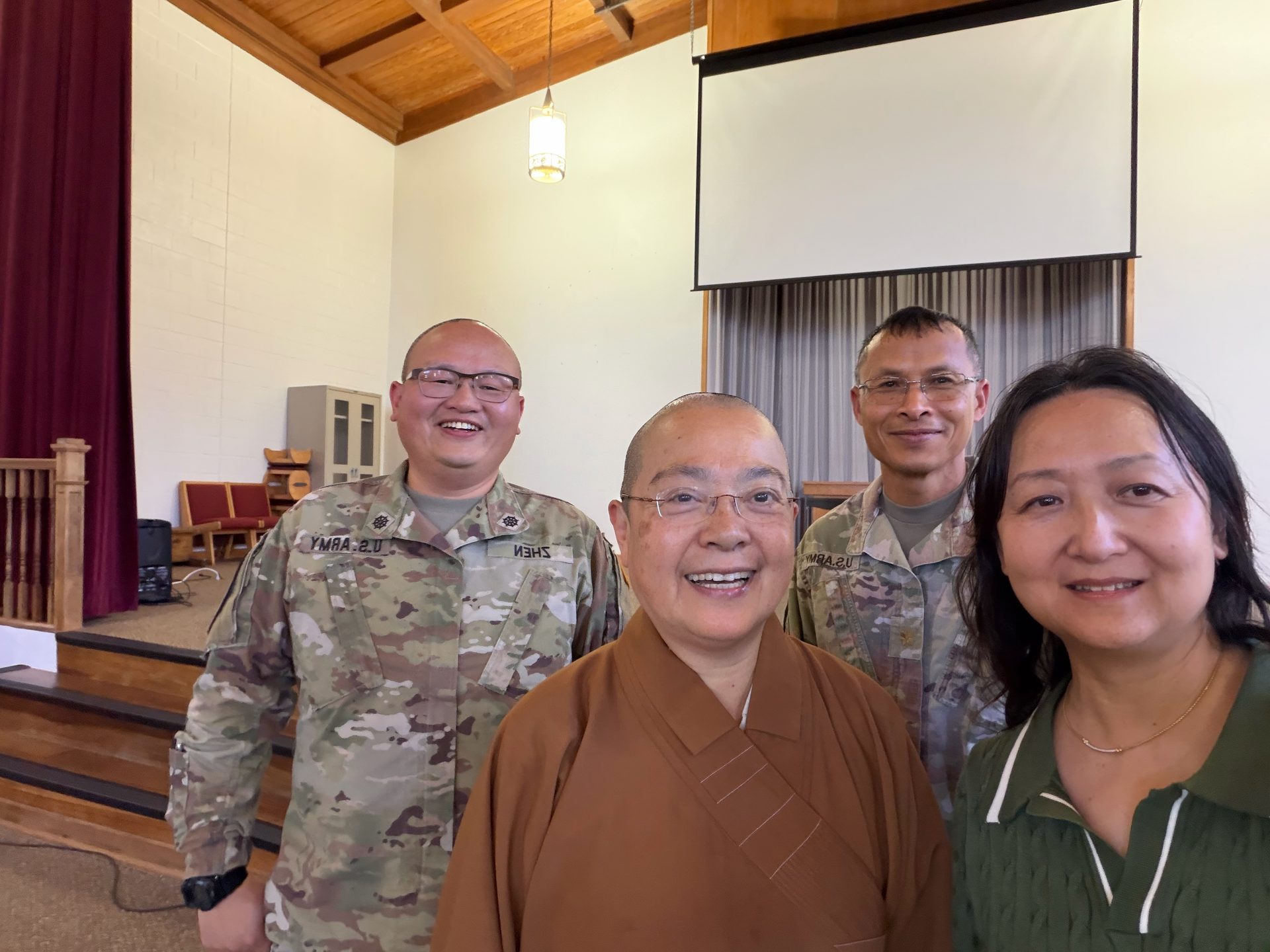 Xiang Yun Temple Partners with the U.S. Army at Fort Hood