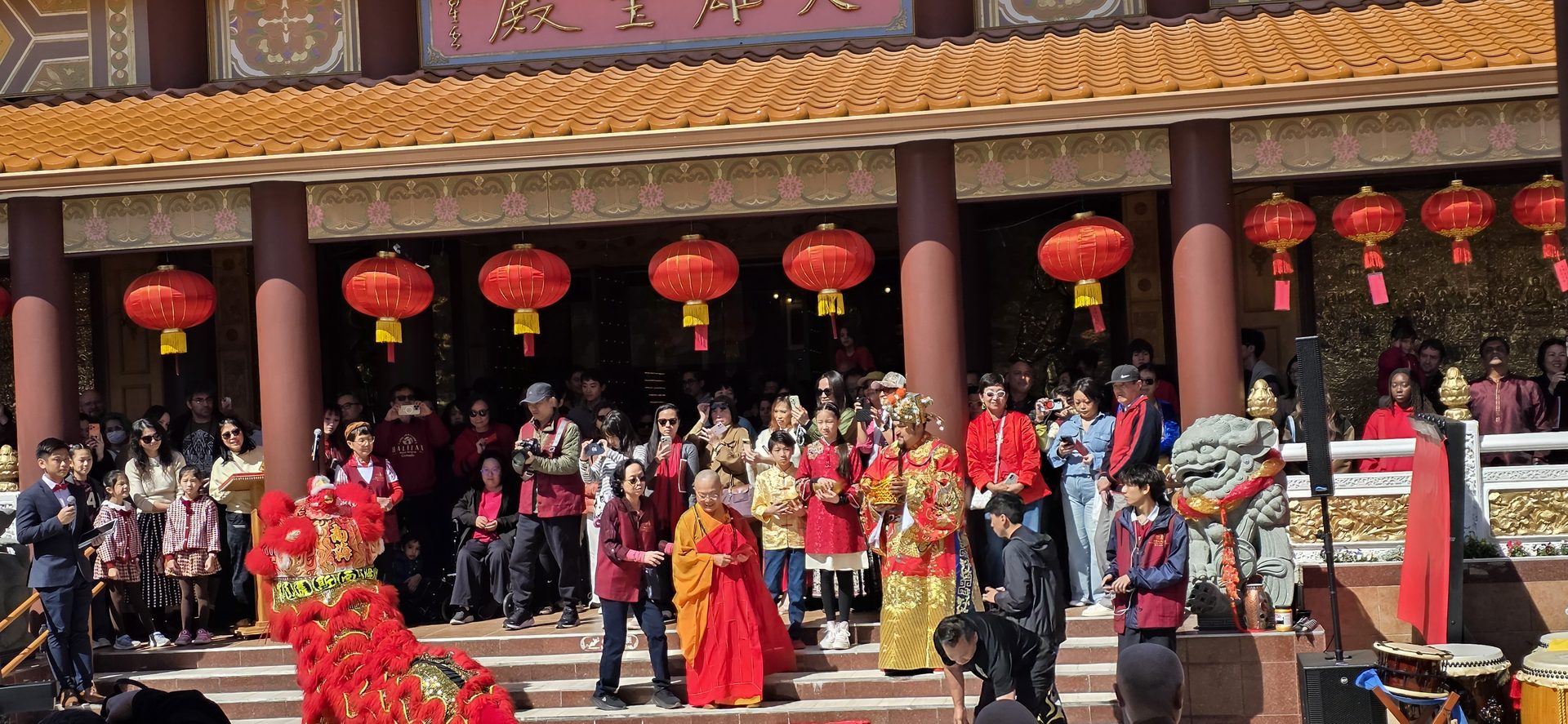 Spring Festival Cultural Harmony • A Surge of Compassion — Xiangyun Temple's Ethnic Experience Warms Austin