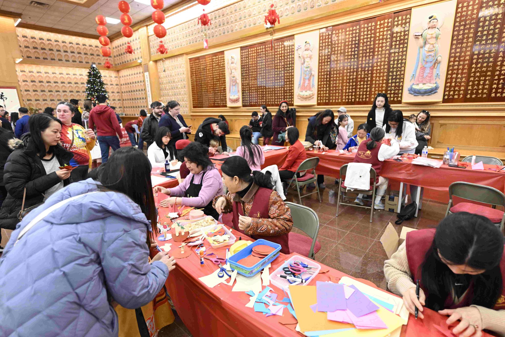 Spring Festival Cultural Harmony • A Surge of Compassion — Xiangyun Temple's Ethnic Experience Warms Austin