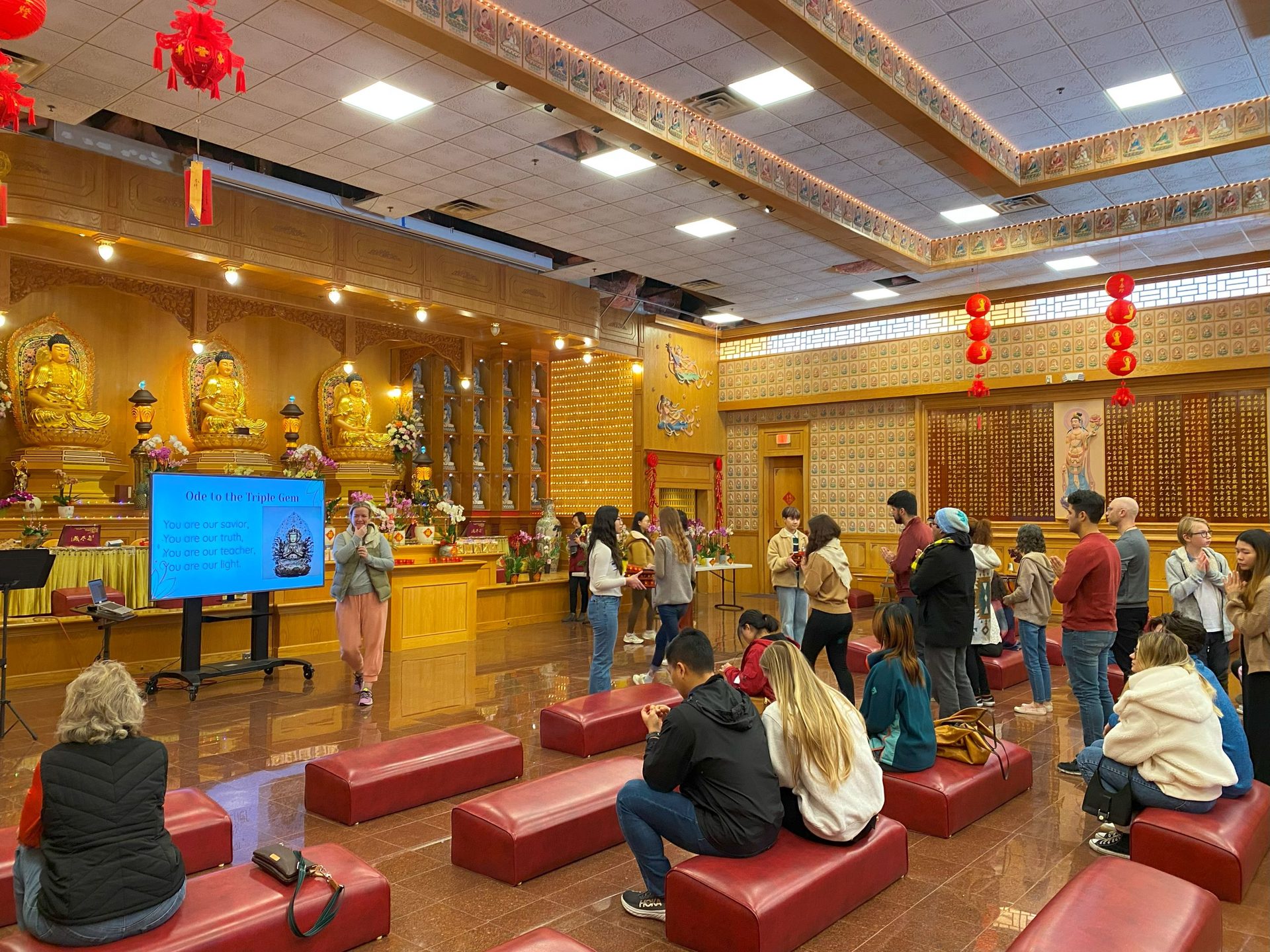 Austin Xiang Yun Temple Open House New Year's Welcome