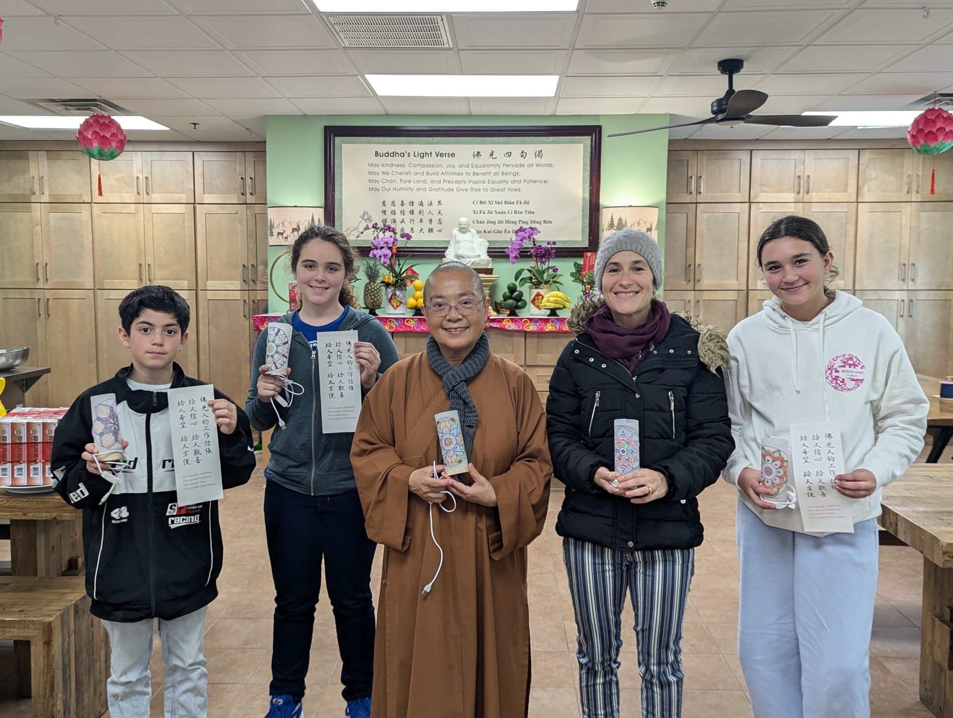 Austin Jewish Academy Students and Teachers Visit Xiang Yun Temple to Explore Buddhist Culture and History