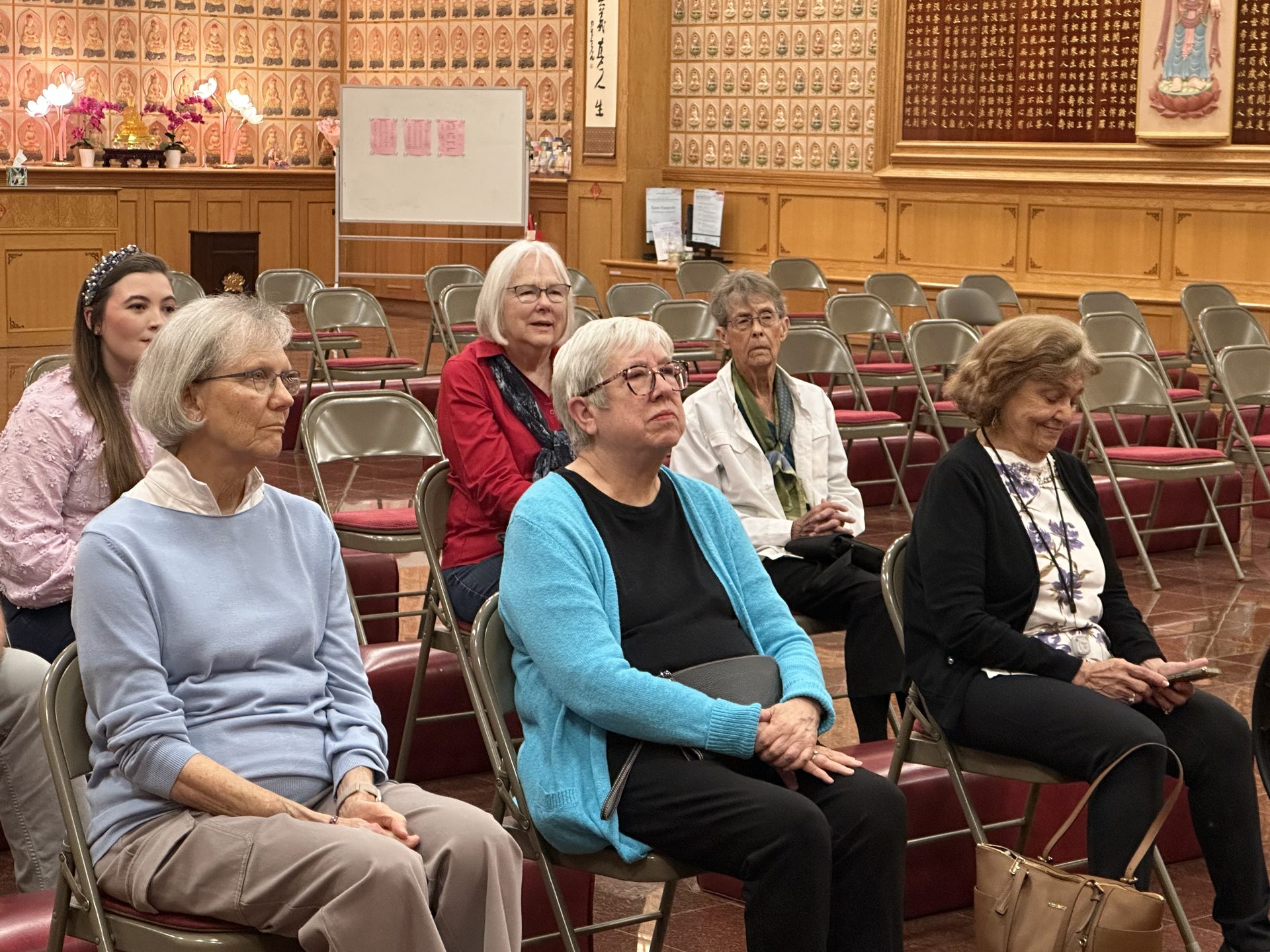 Hacienda Senior Living Home Residents Visit Xiang Yun Temple