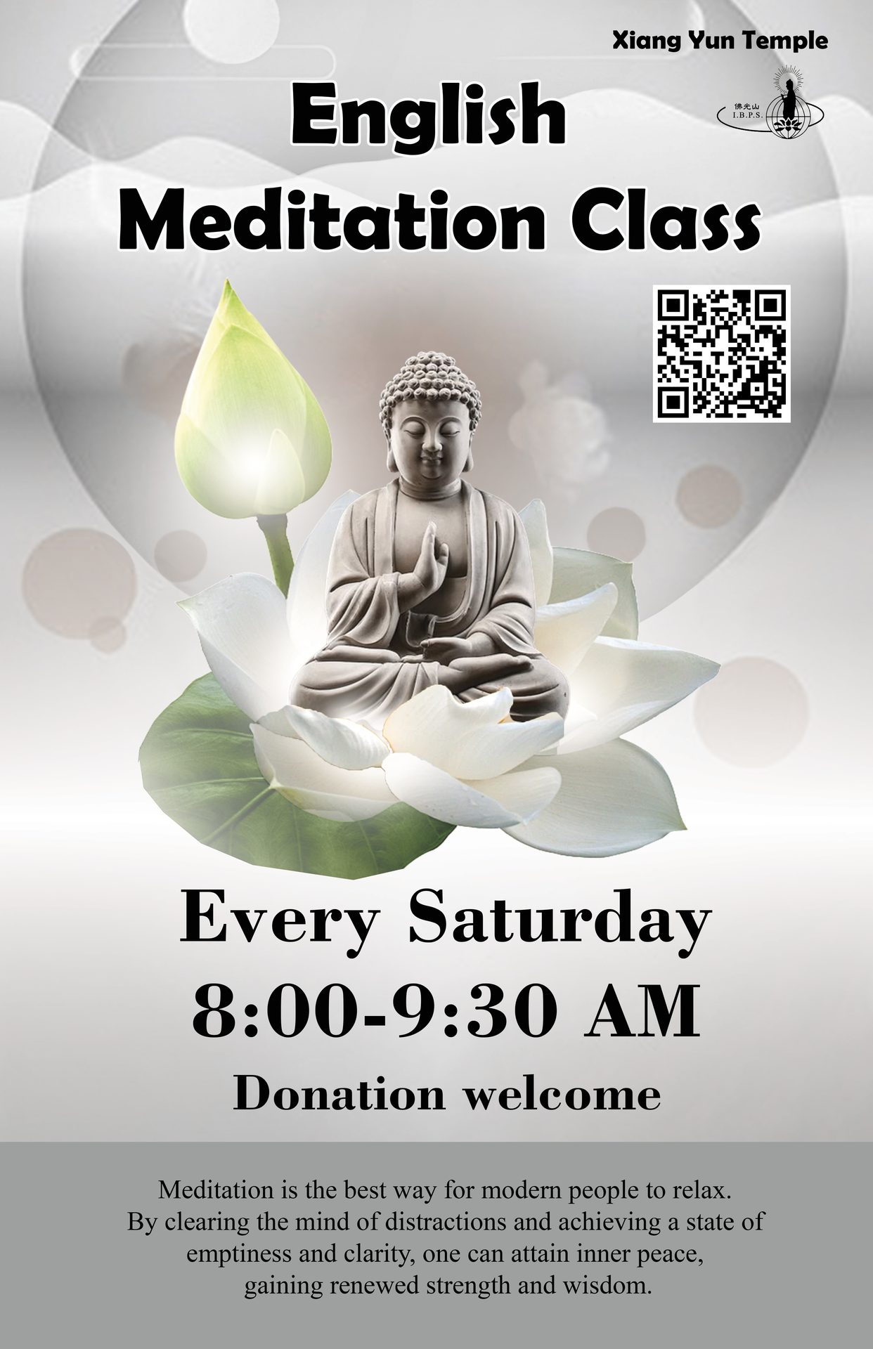 Onsite English Meditation Class