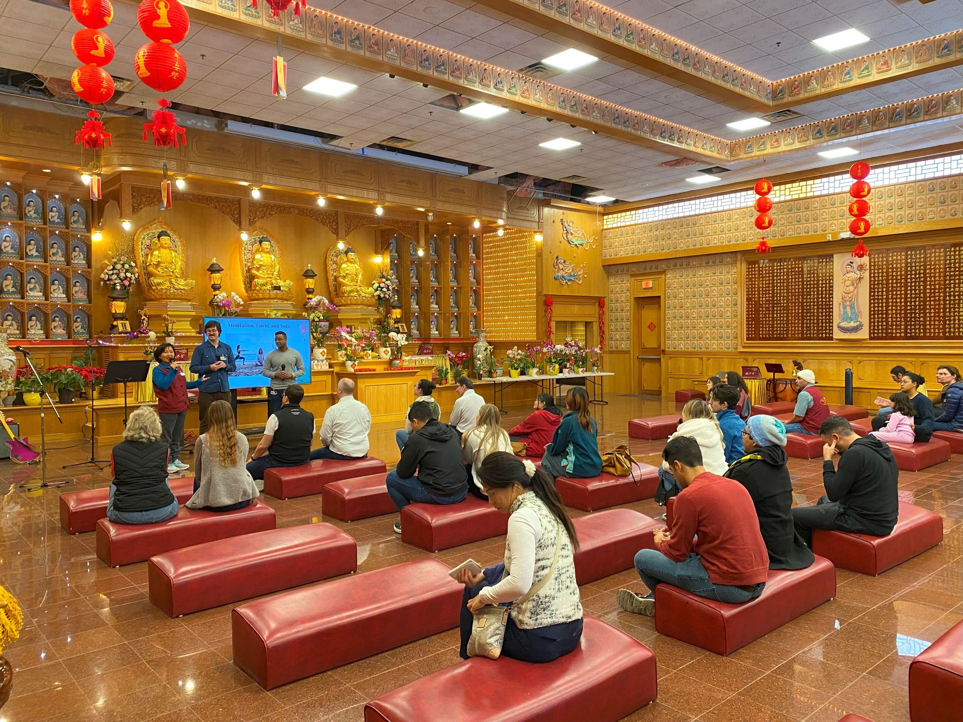 Austin Xiang Yun Temple Open House New Year's Welcome