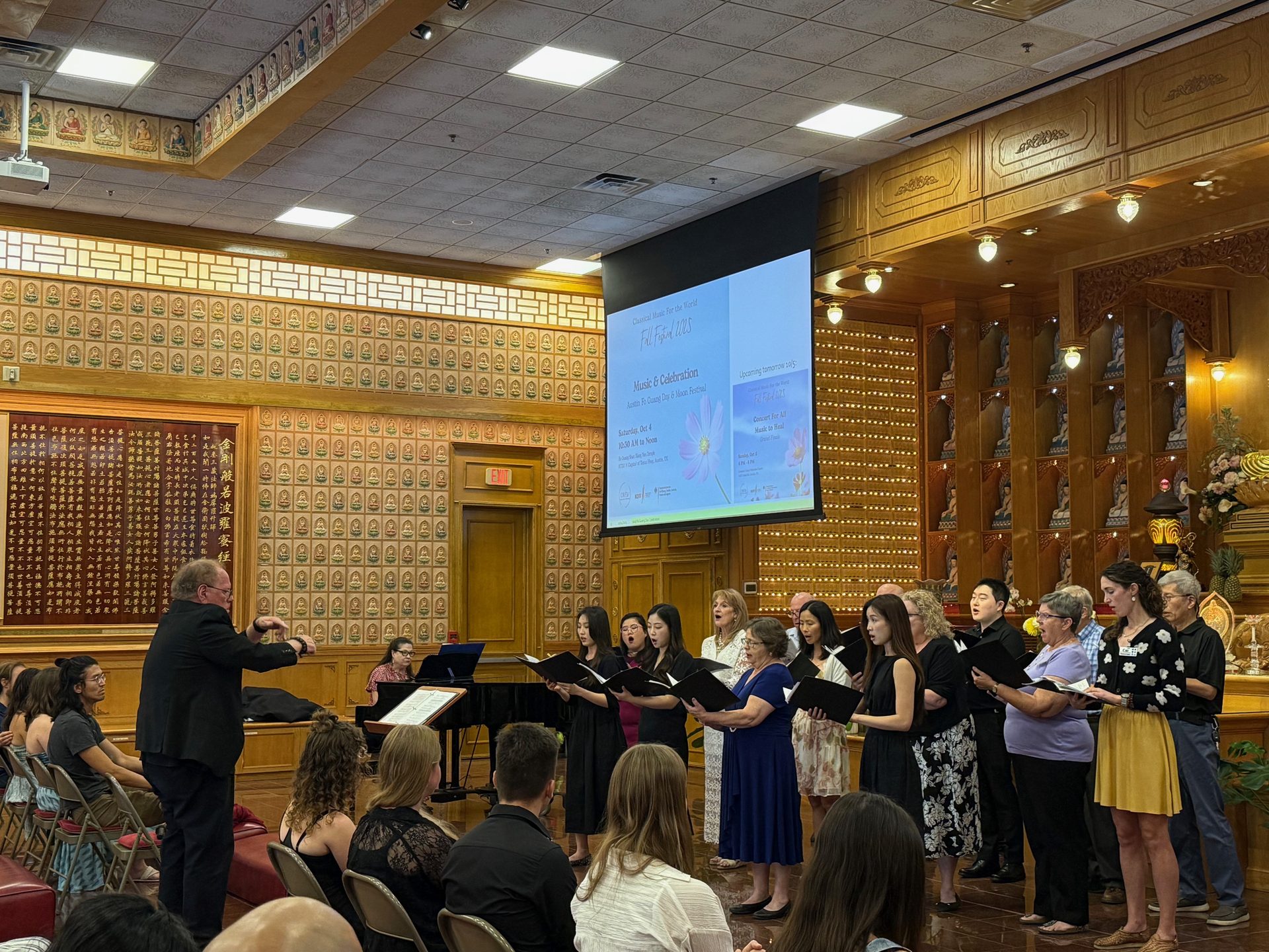 Fo Guang Day and Mid-Autumn Festival Celebration at Xiang Yun Temple Music and Culture Intertwined to Touch the Heart