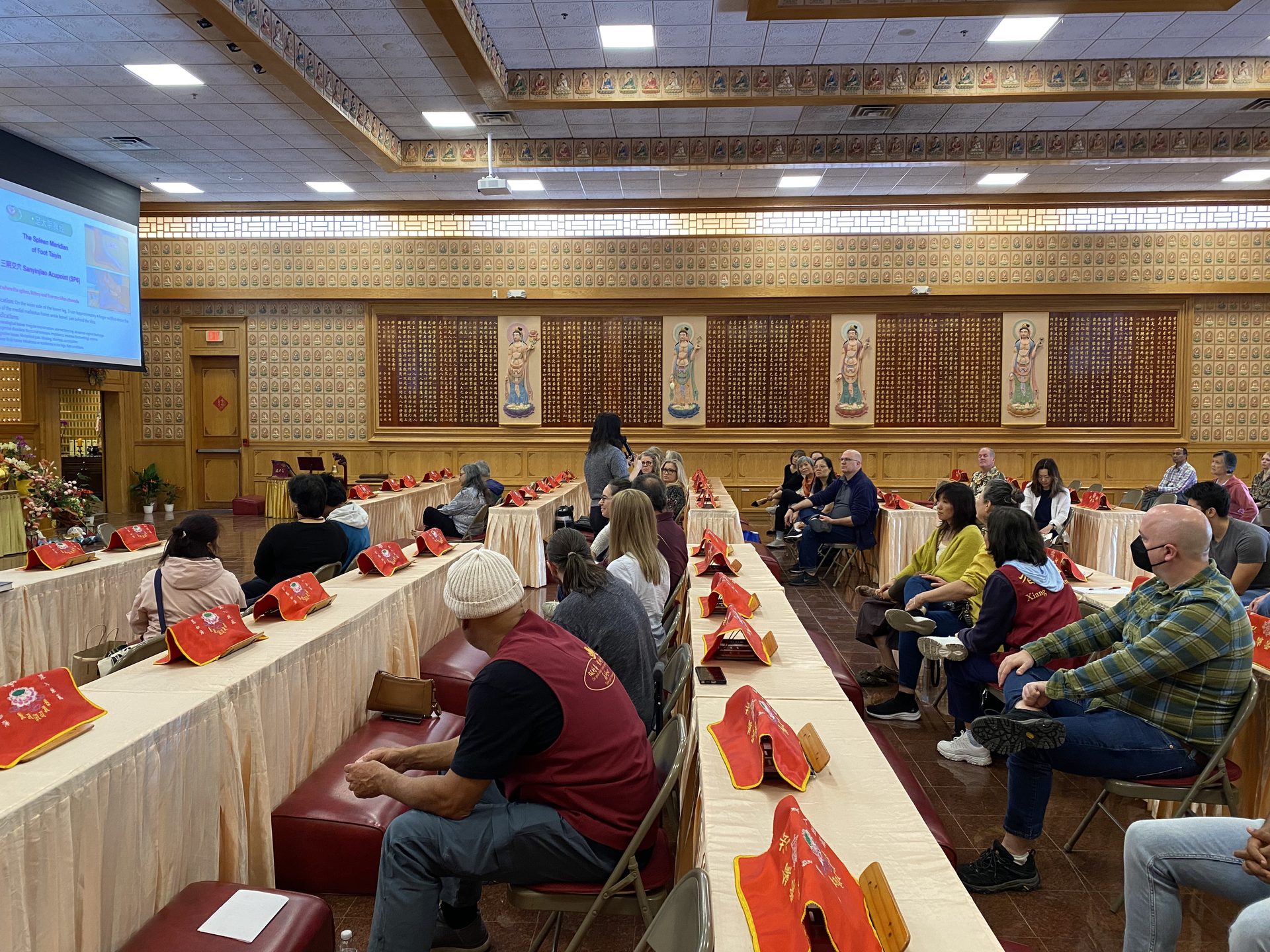 Xiangyun Temple in Austin Hosts Third Health Lecture