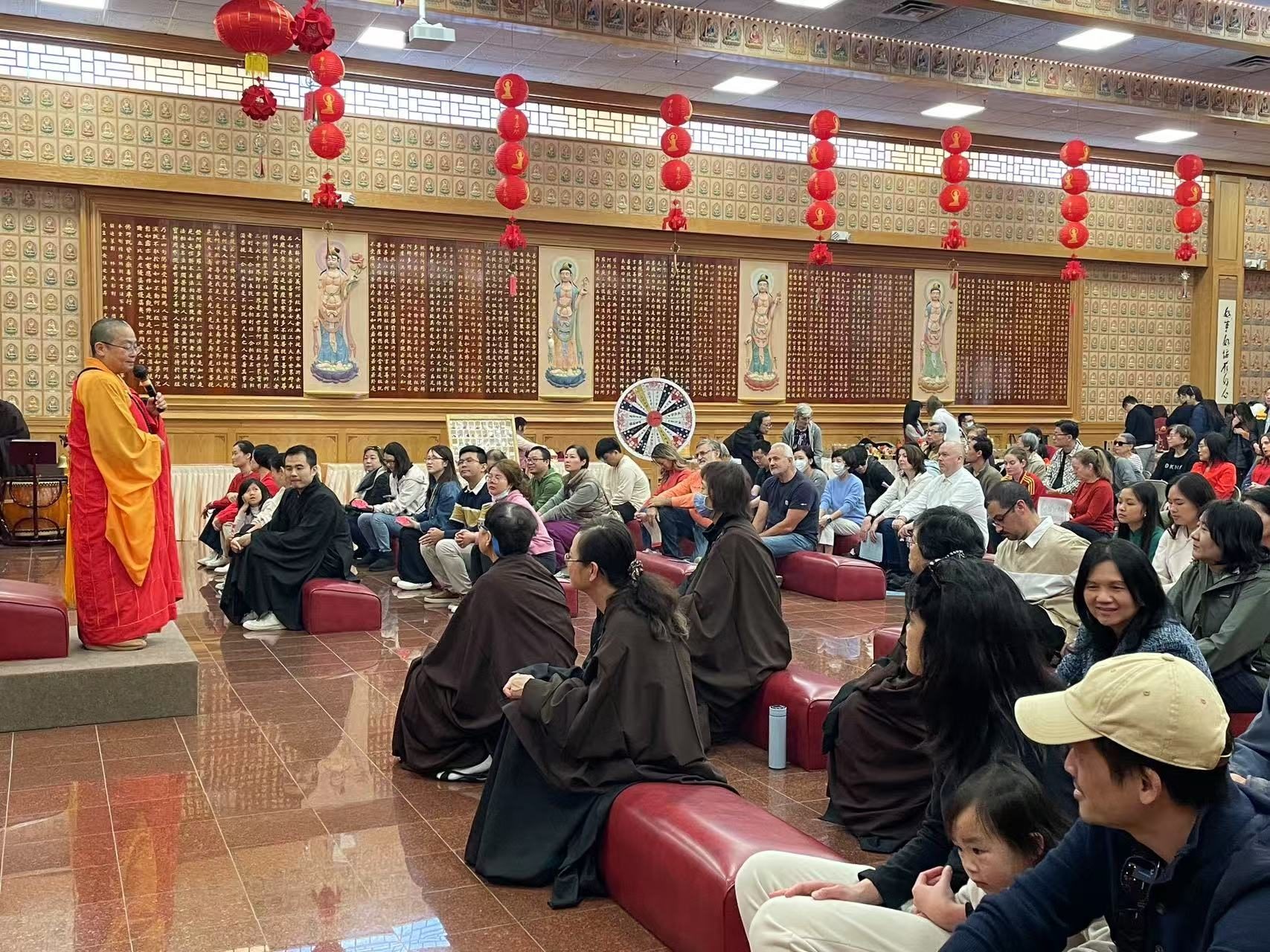 Xiang Yun Temple's Lunar New Year Celebration: Harmony Between Buddhism and Diverse Cultures