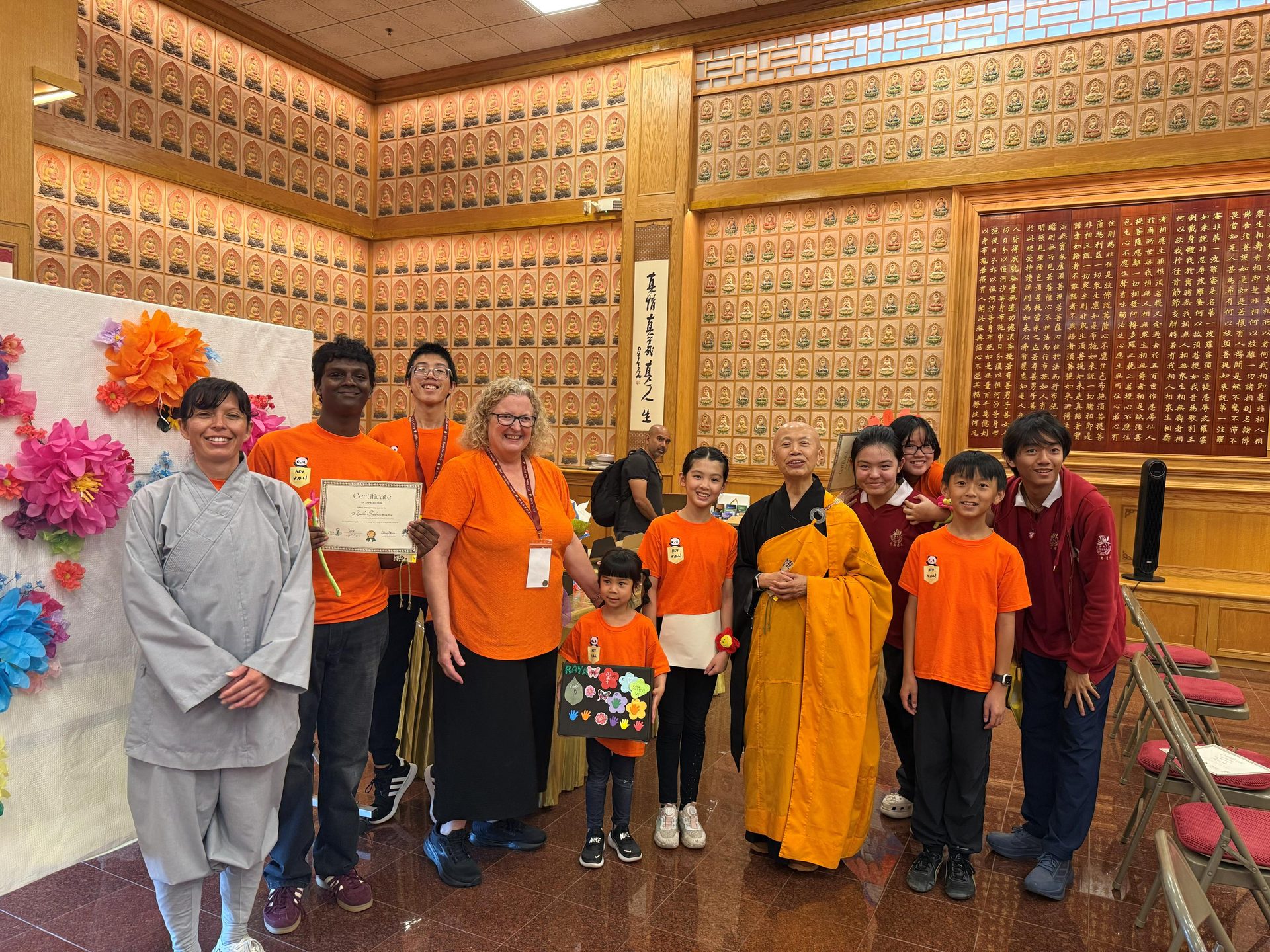 Xiangyun Temple "Three Acts of Goodness Children's Kung Fu Summer Camp" Holds Closing Ceremony and Showcase