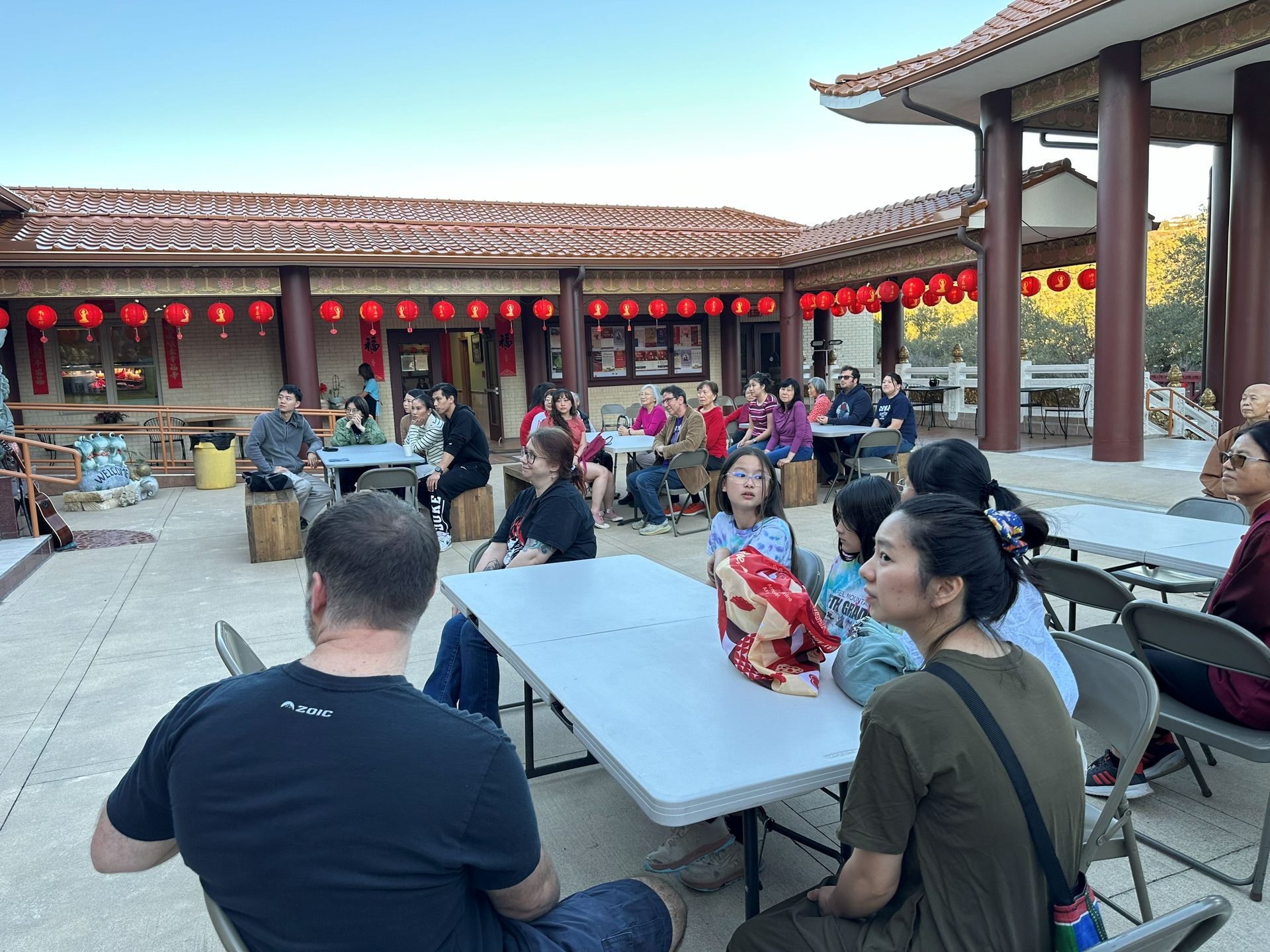 Xiang Yun Temple Community Potluck and Welcoming the Lunar New Year Together