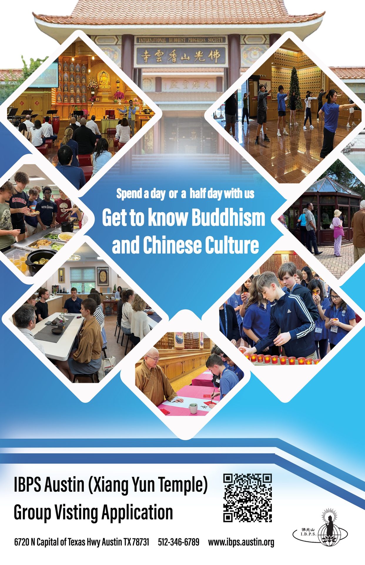 (Xiang Yun Temple) Group Visiting Application