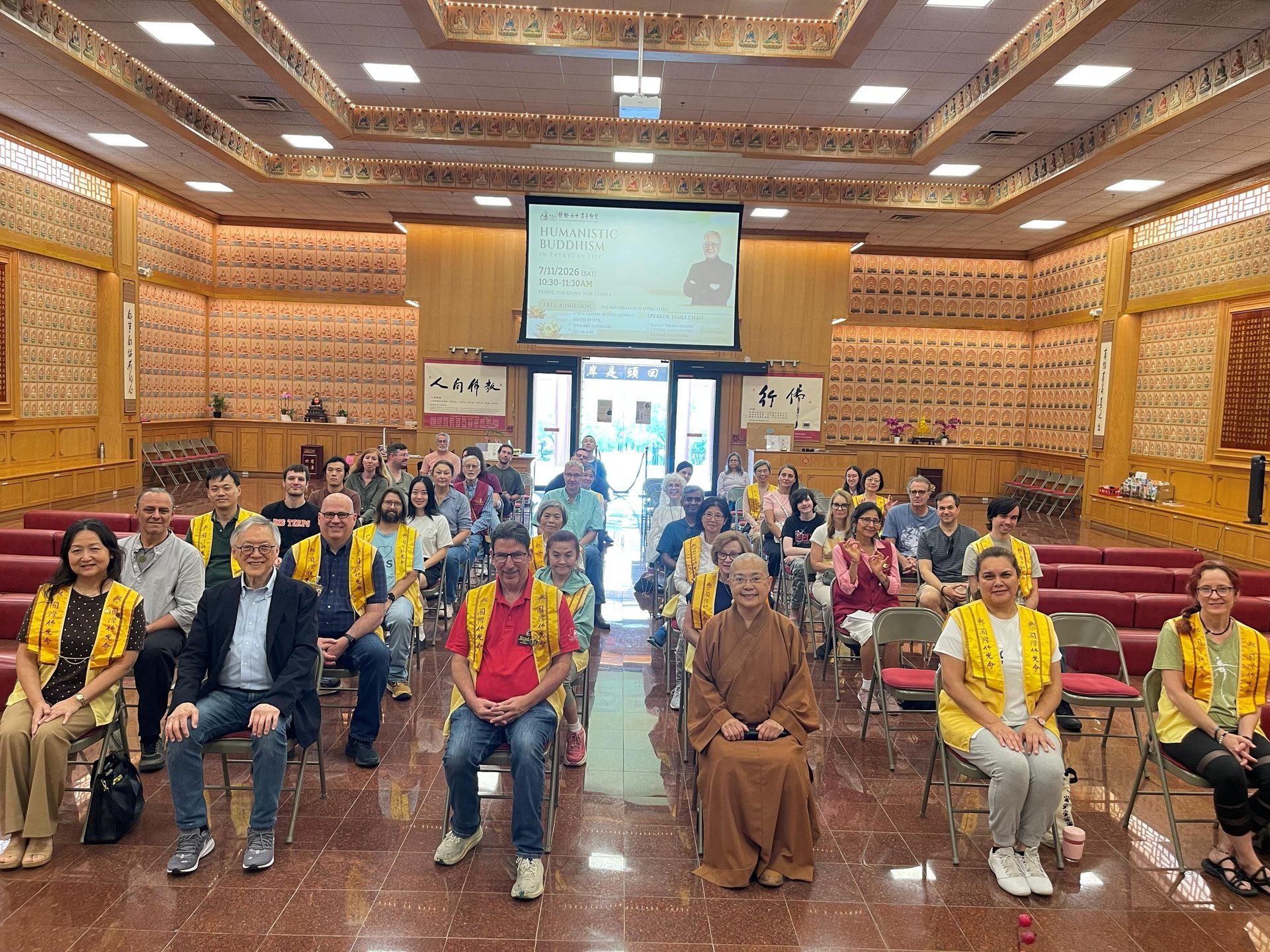 Austin Xiang Yun Temple Hosts Buddhist Lecture