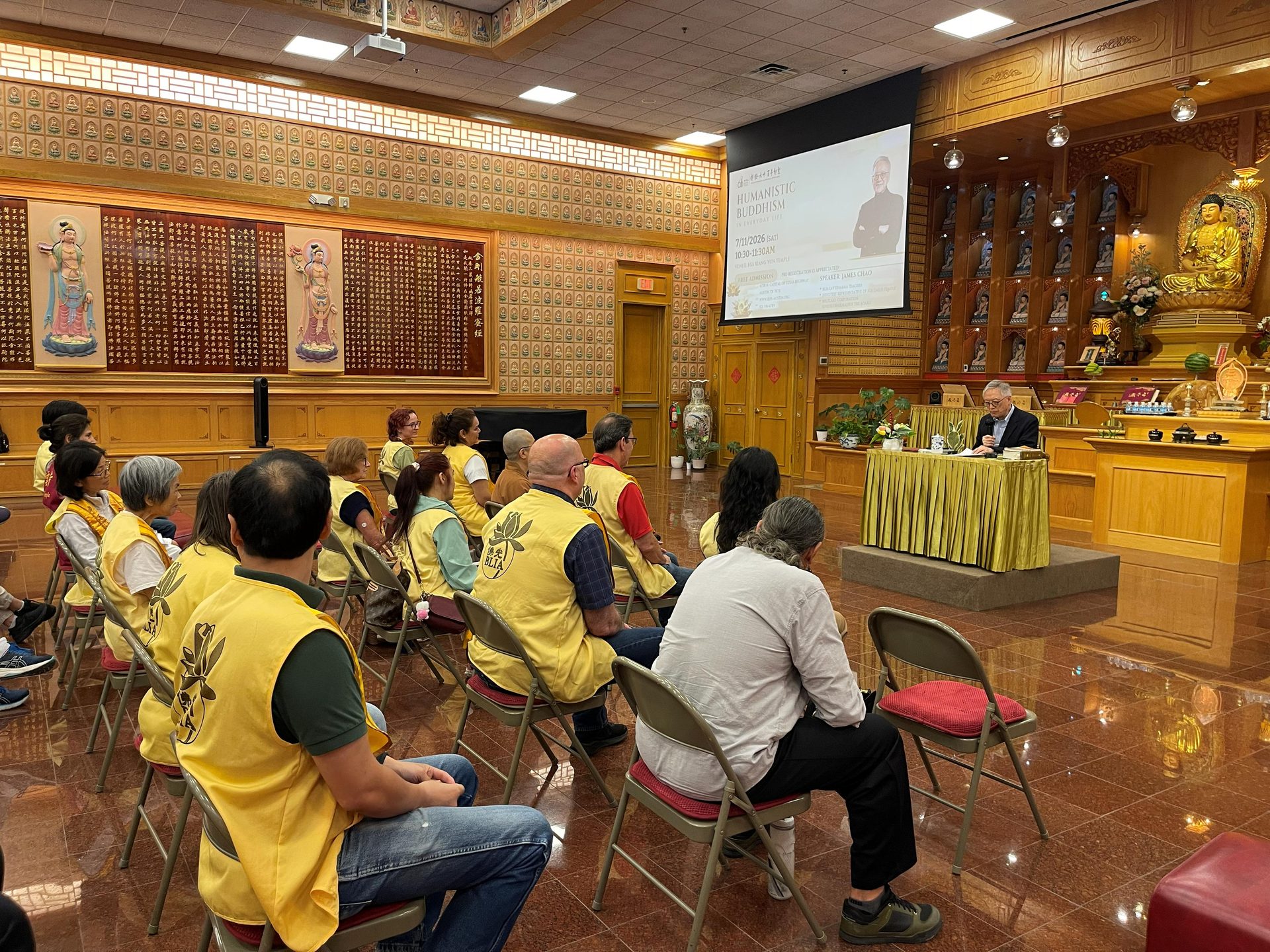 Austin Xiang Yun Temple Hosts Buddhist Lecture