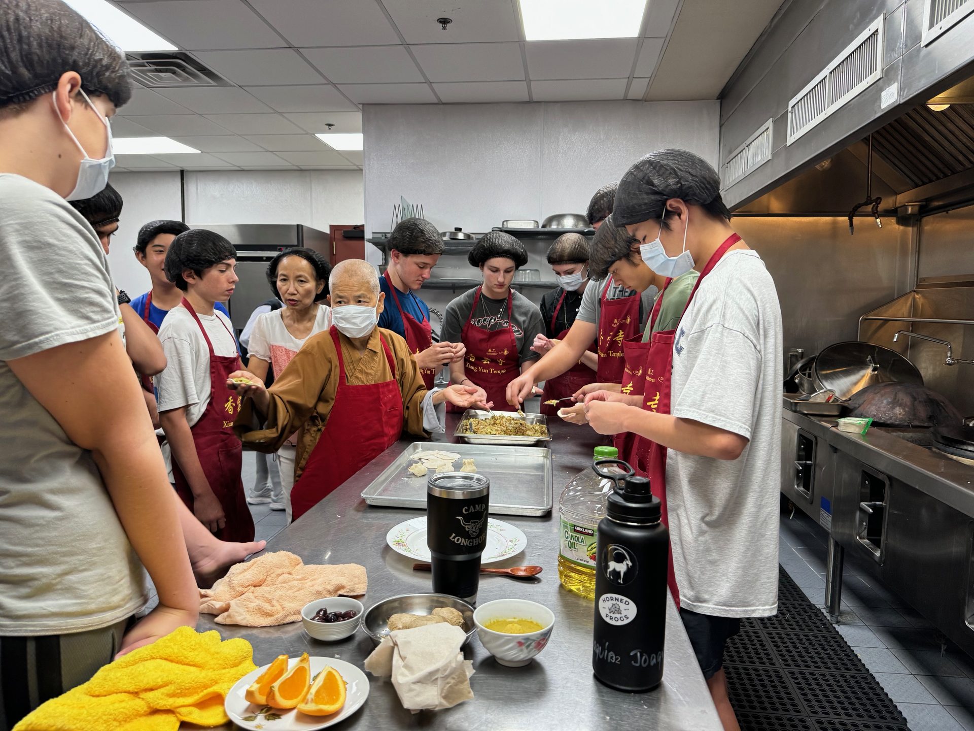Austin Students visit Xiang Yun Temple to learn about Chinese culture and Buddhism