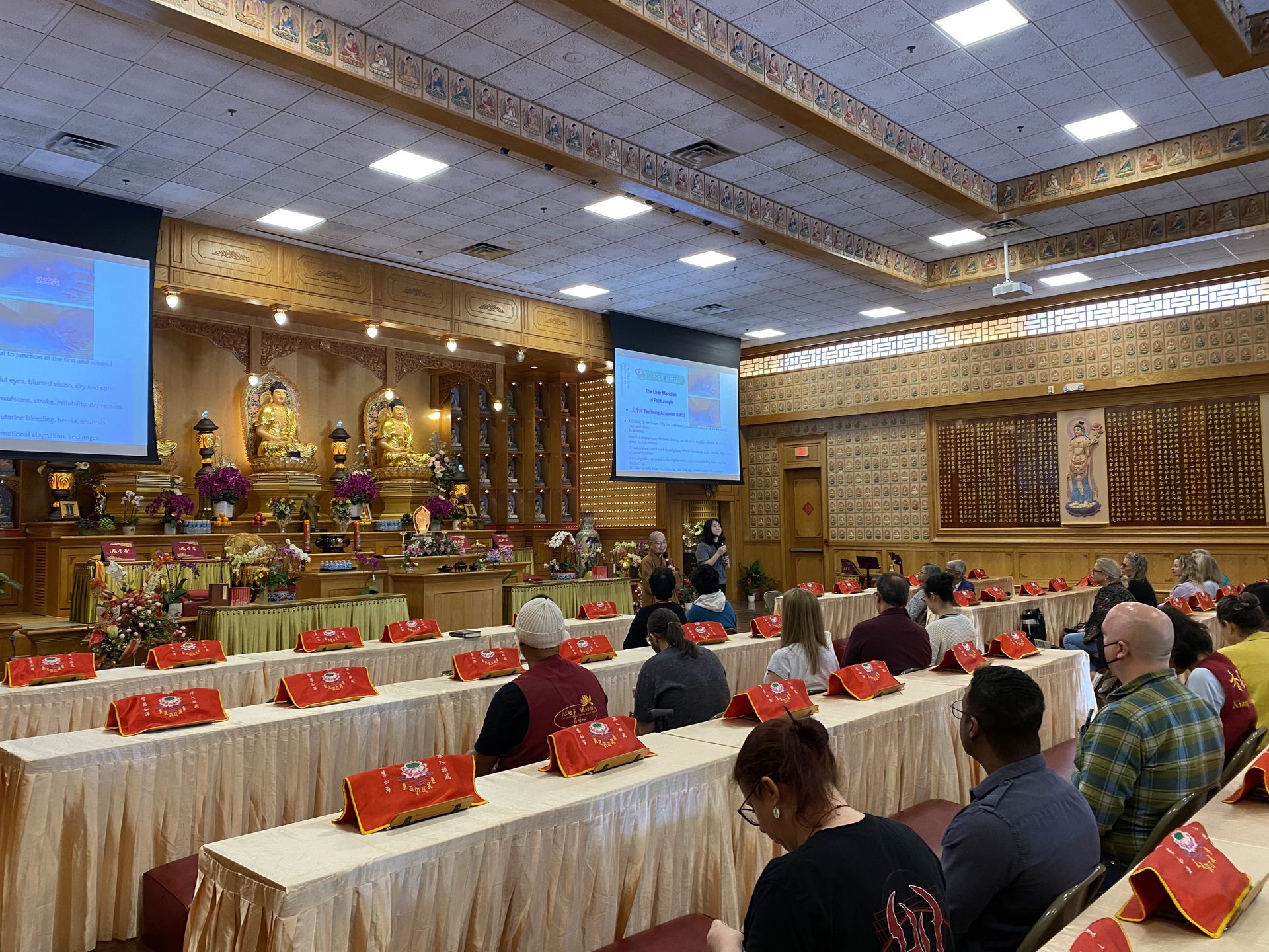 Xiangyun Temple in Austin Hosts Third Health Lecture