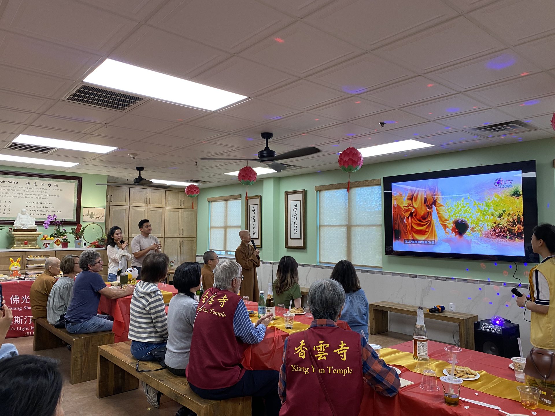 Xiangyun Temple's New Year Pǔchá: Appreciating Volunteers and Sharing Dharma Joy