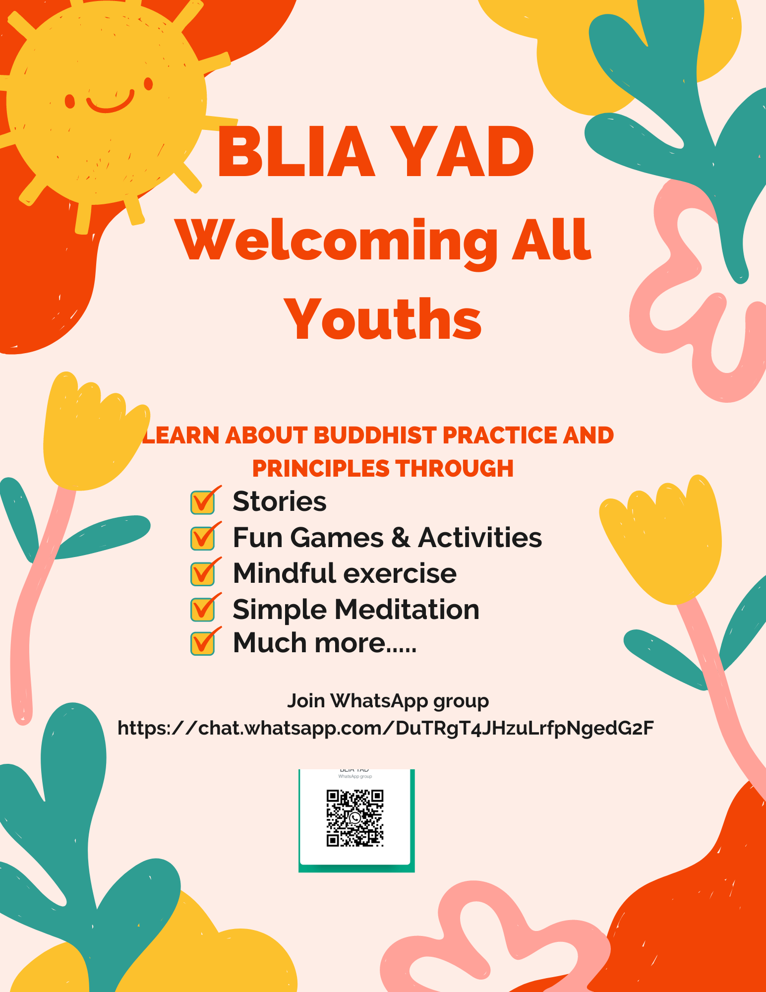 BLIA YAD Welcoming All Youths