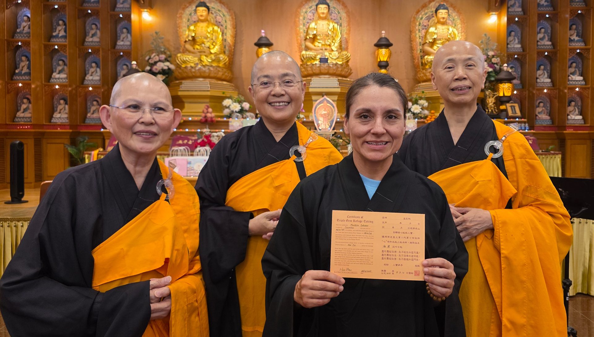Taking Refuge at Xiang Yun Temple — A Baby in the Womb Blessed by the Buddha