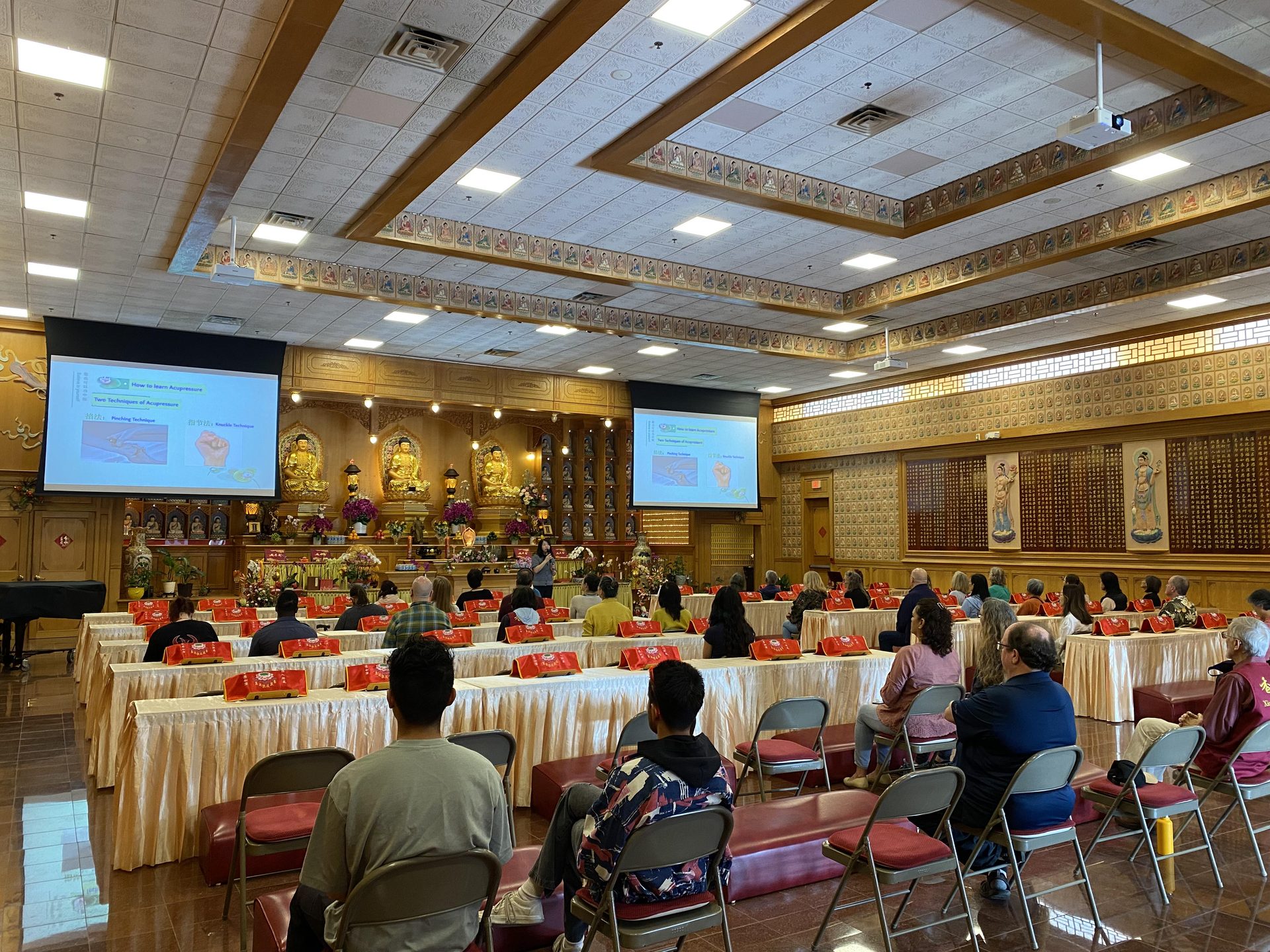 Xiangyun Temple in Austin Hosts Third Health Lecture