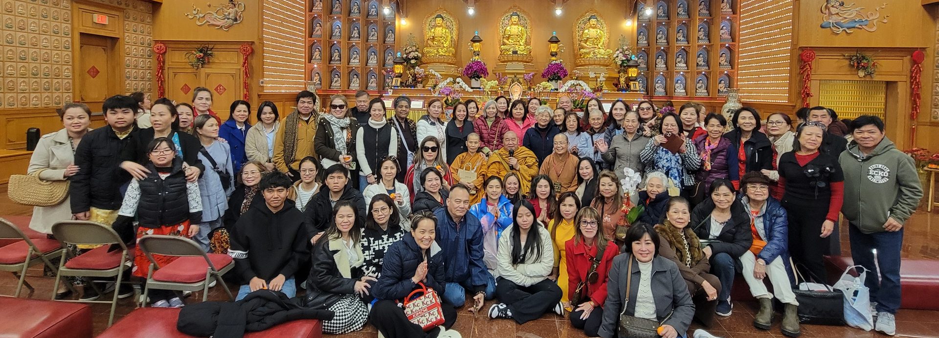 Xiang Yun Temple Welcomes Vietnamese Visiting Groups to Celebrate Lunar New Year in Buddhist Light