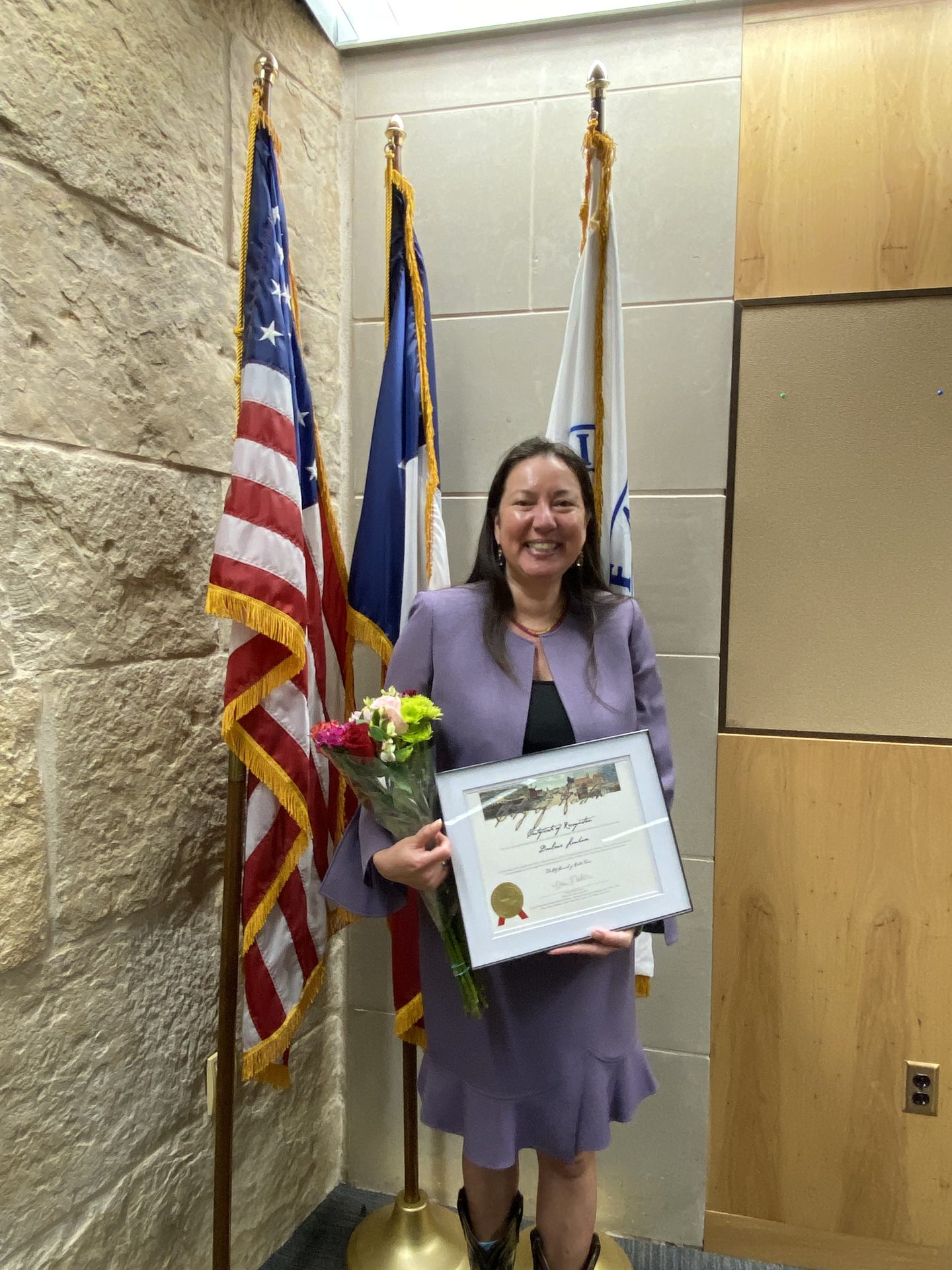 Austin Fo Guang Shan Members Attend Women’s Commission "Hall of Fame"
Awards Ceremony