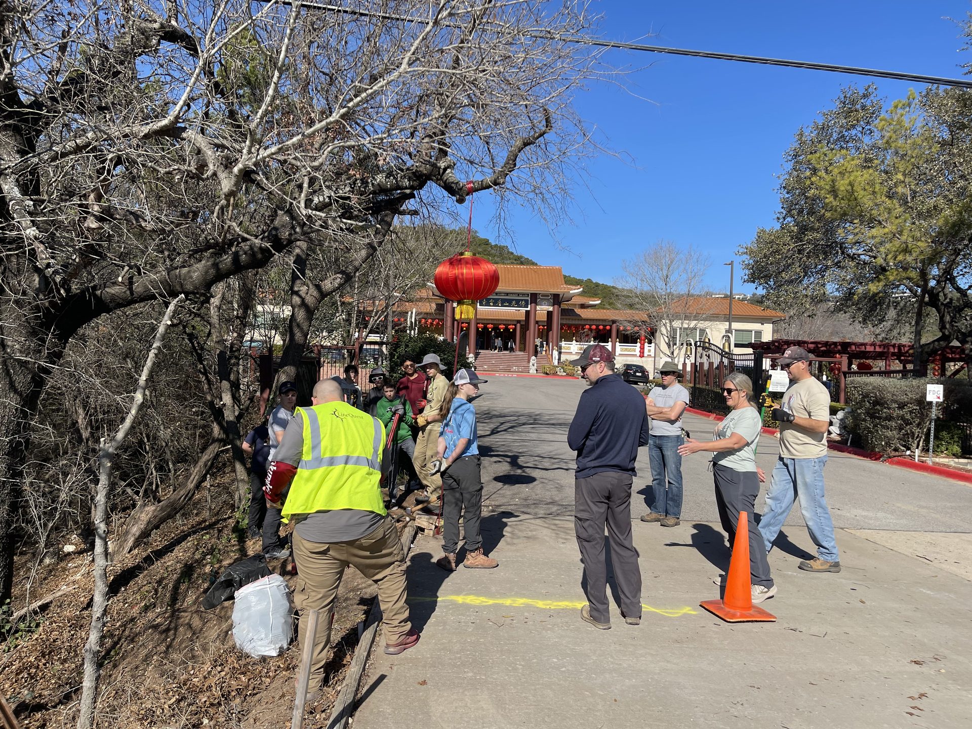 Xiangyun Temple Signage Upgrade Project Successfully Completed by Eagle Scout Service Team