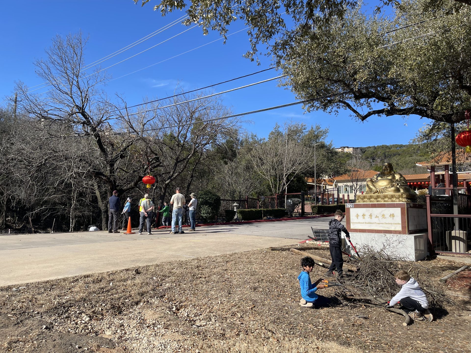 Xiangyun Temple Signage Upgrade Project Successfully Completed by Eagle Scout Service Team