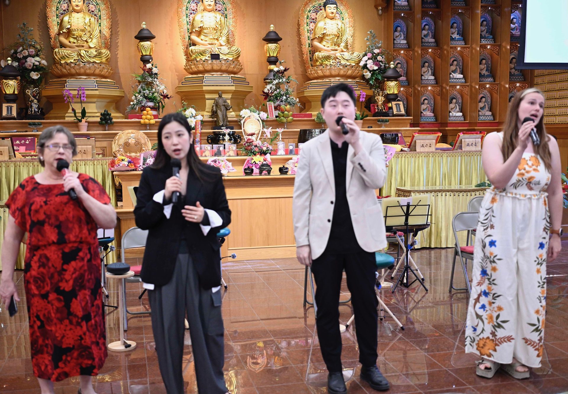 Spreading the Dharma Through Sound, Touching Hearts with Rhythm — Xiangyun Temple's "Steel Tongue Drum Drum Concert" Makes a Healing Debut