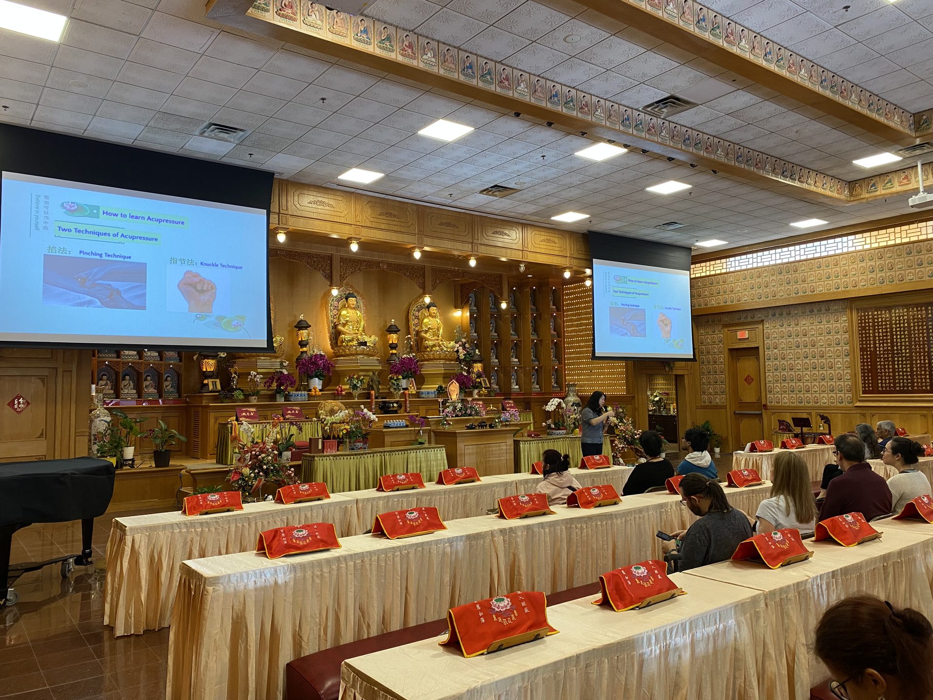 Xiangyun Temple in Austin Hosts Third Health Lecture