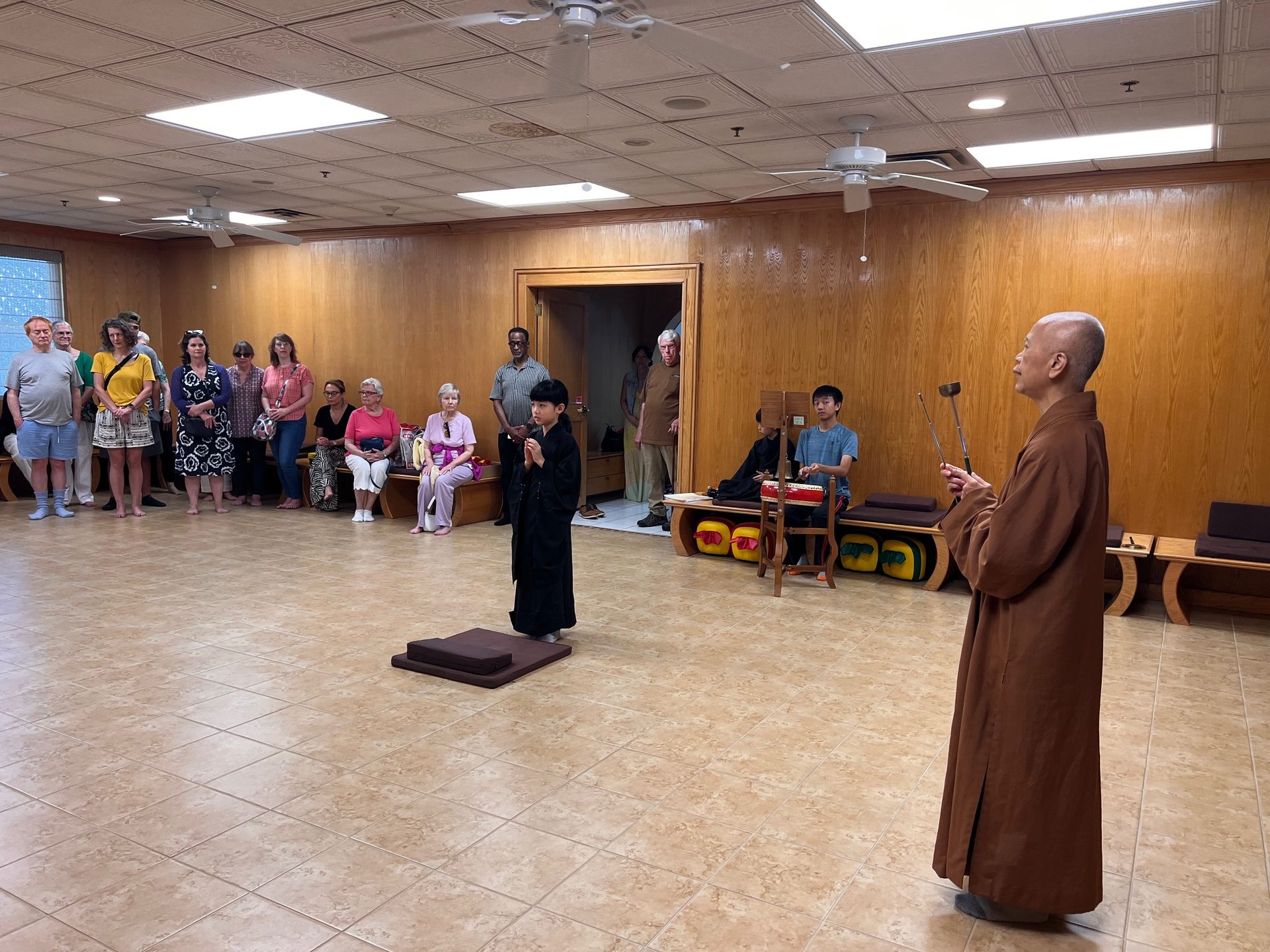 Interfaith Action of Central Texas (iACT) Visiting Xiang Yun Temple