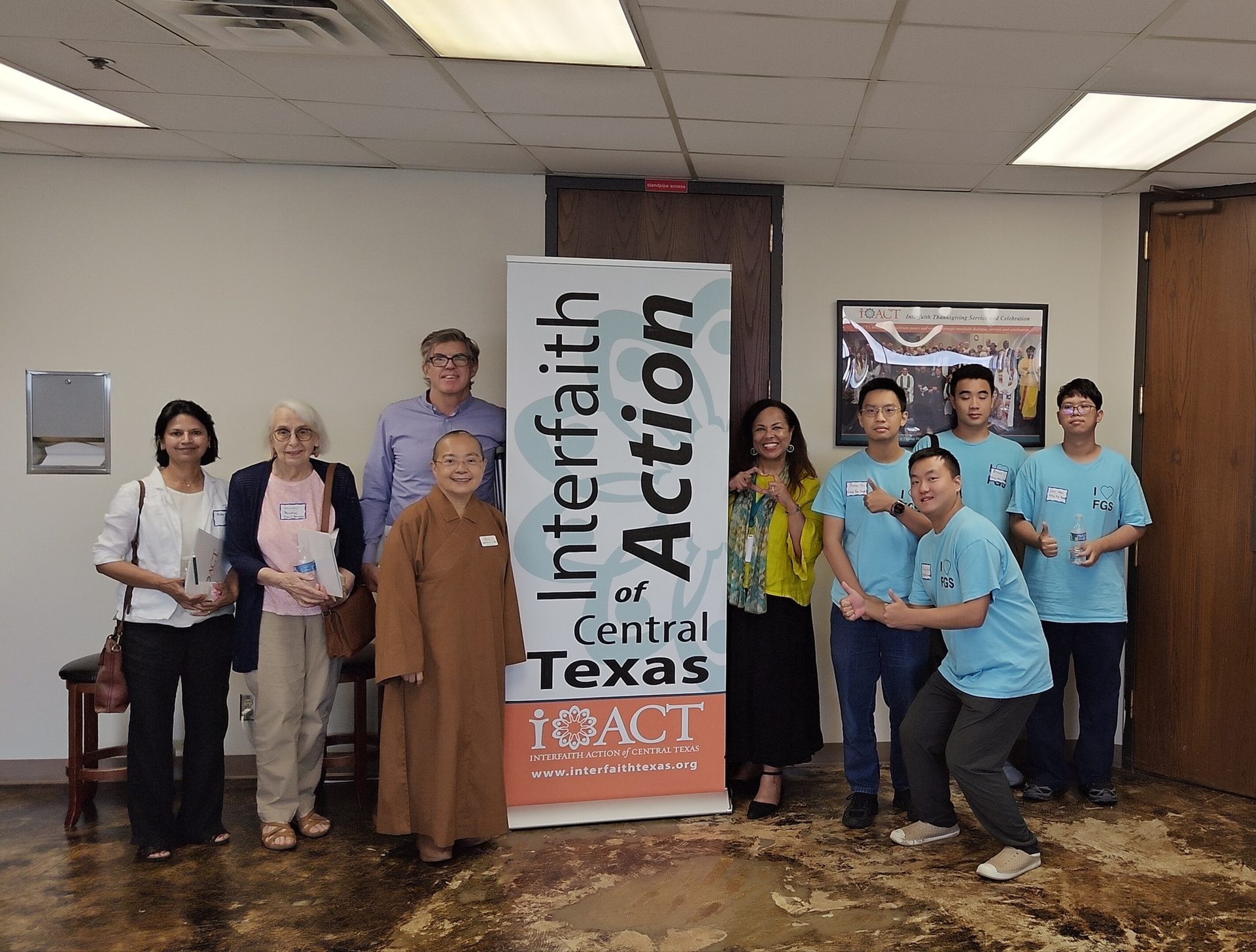 Fo Guang University Students Visit iACT to Learn About the Power of Interfaith Service