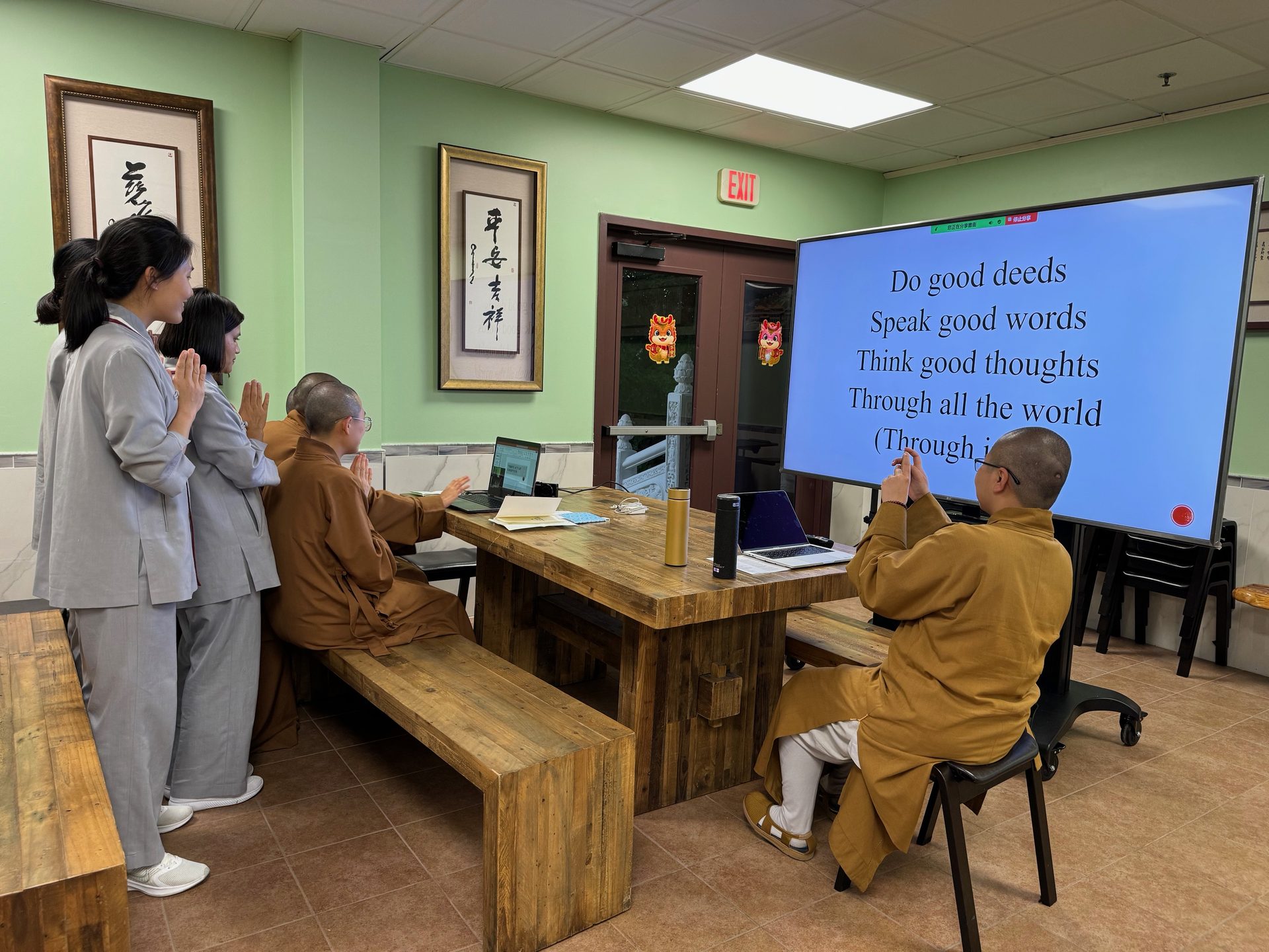 Fo Guang Shan Tsung-Lin University Visits Austin for Studying Abroad