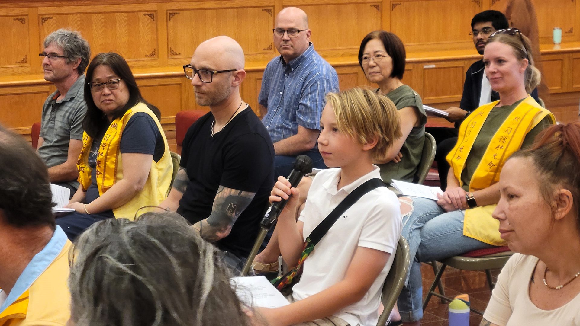 Venerable Miaoguang and Others Visit Xiangyun Temple in Austin for Inspiring Lectures