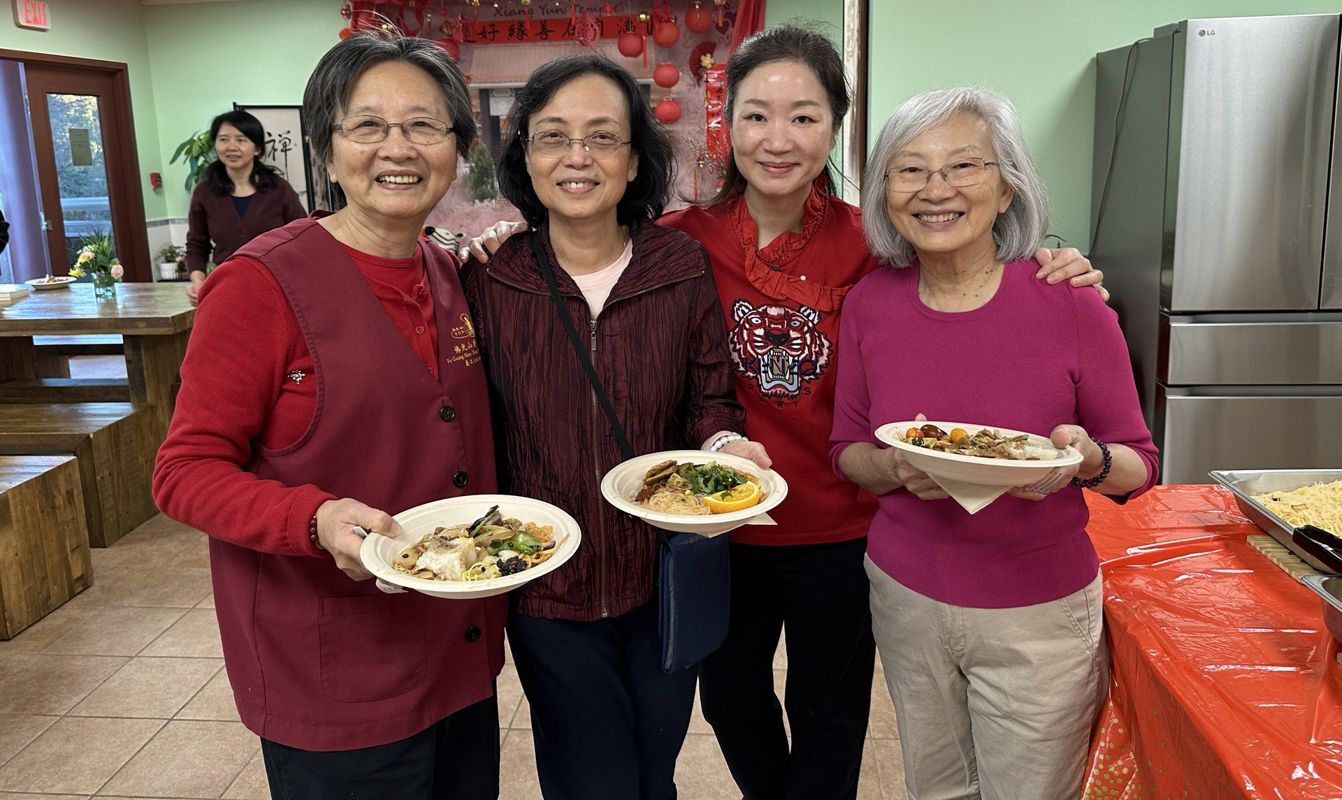 Xiang Yun Temple Community Potluck and Welcoming the Lunar New Year Together