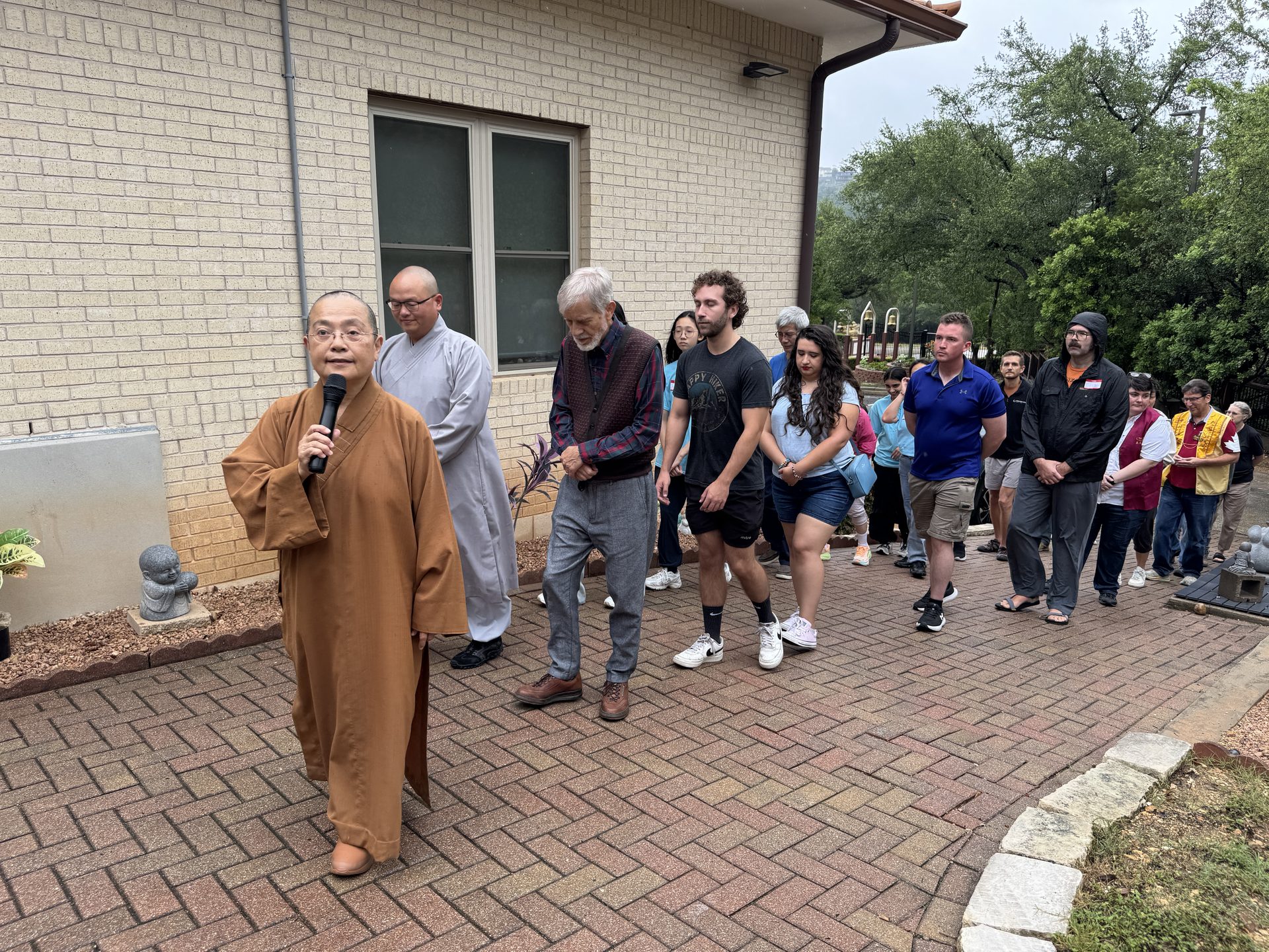 “Walk to Awareness” Mind-Body Healing Meditation Walk at Xiang Yun Temple in Austin