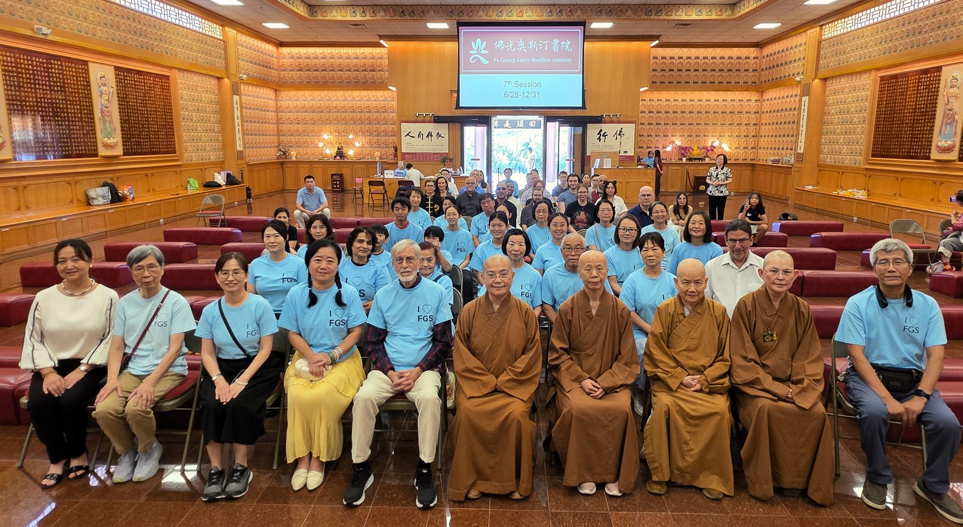 Fo Guang Austin Buddhist College Holds Grand Opening Ceremony for the Seventh Term
