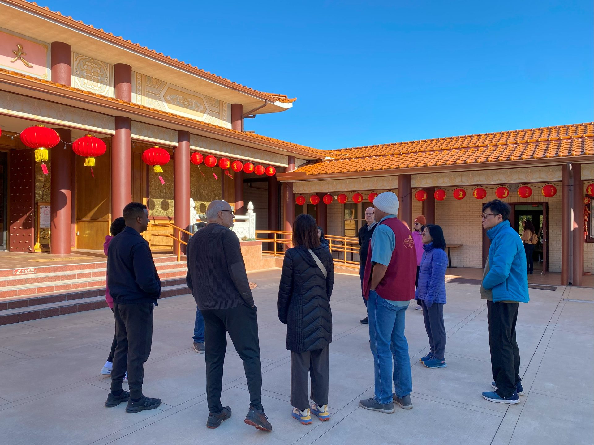 Austin Xiang Yun Temple Open House New Year's Welcome