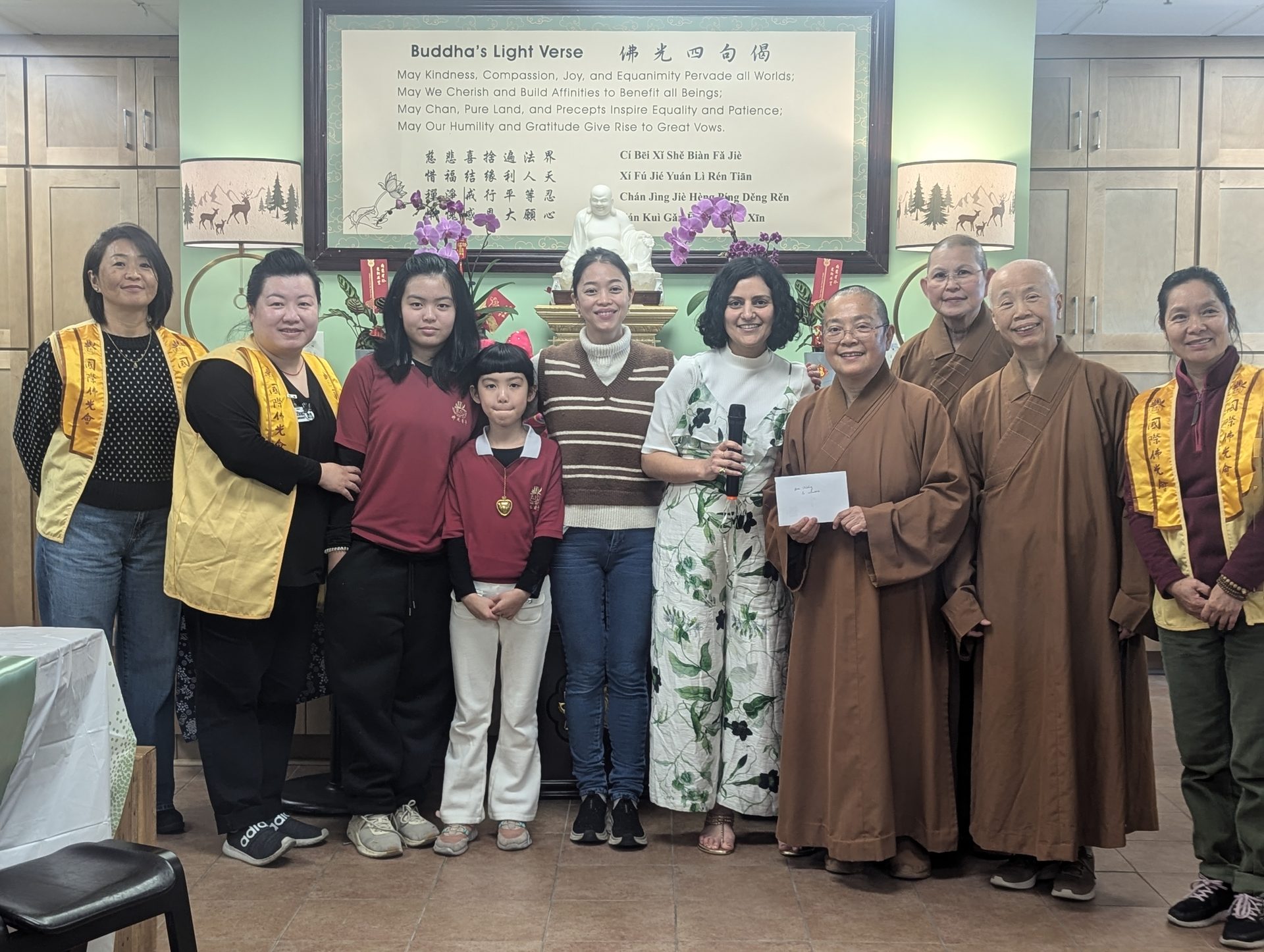 Austin Xiang Yun Temple Hosts First Welcome Party for a Newborn Baby