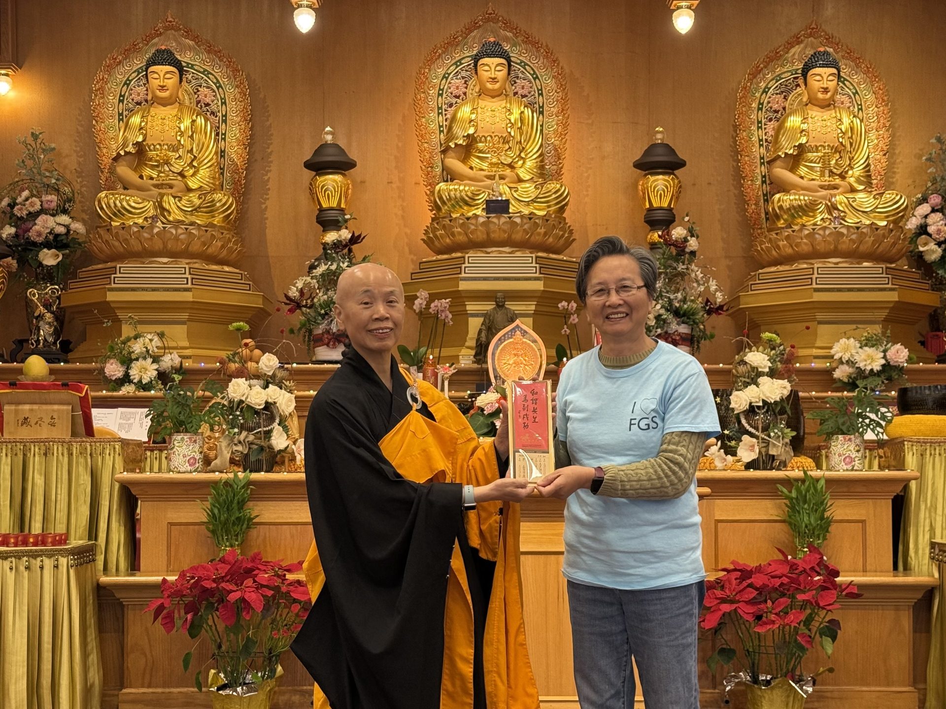 Completion Ceremony of the 7th Term of Fo Guang Austin Academy