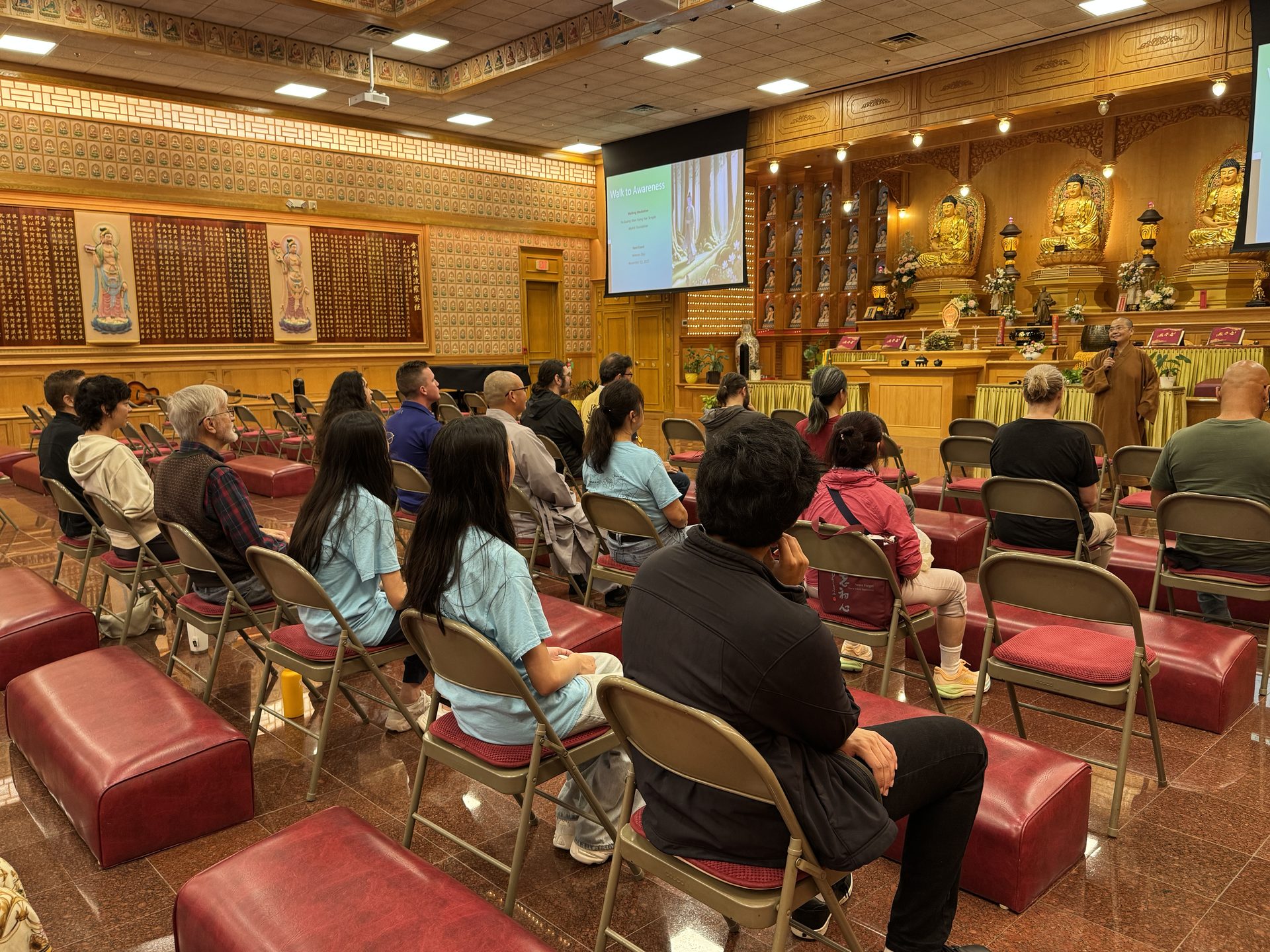 “Walk to Awareness” Mind-Body Healing Meditation Walk at Xiang Yun Temple in Austin