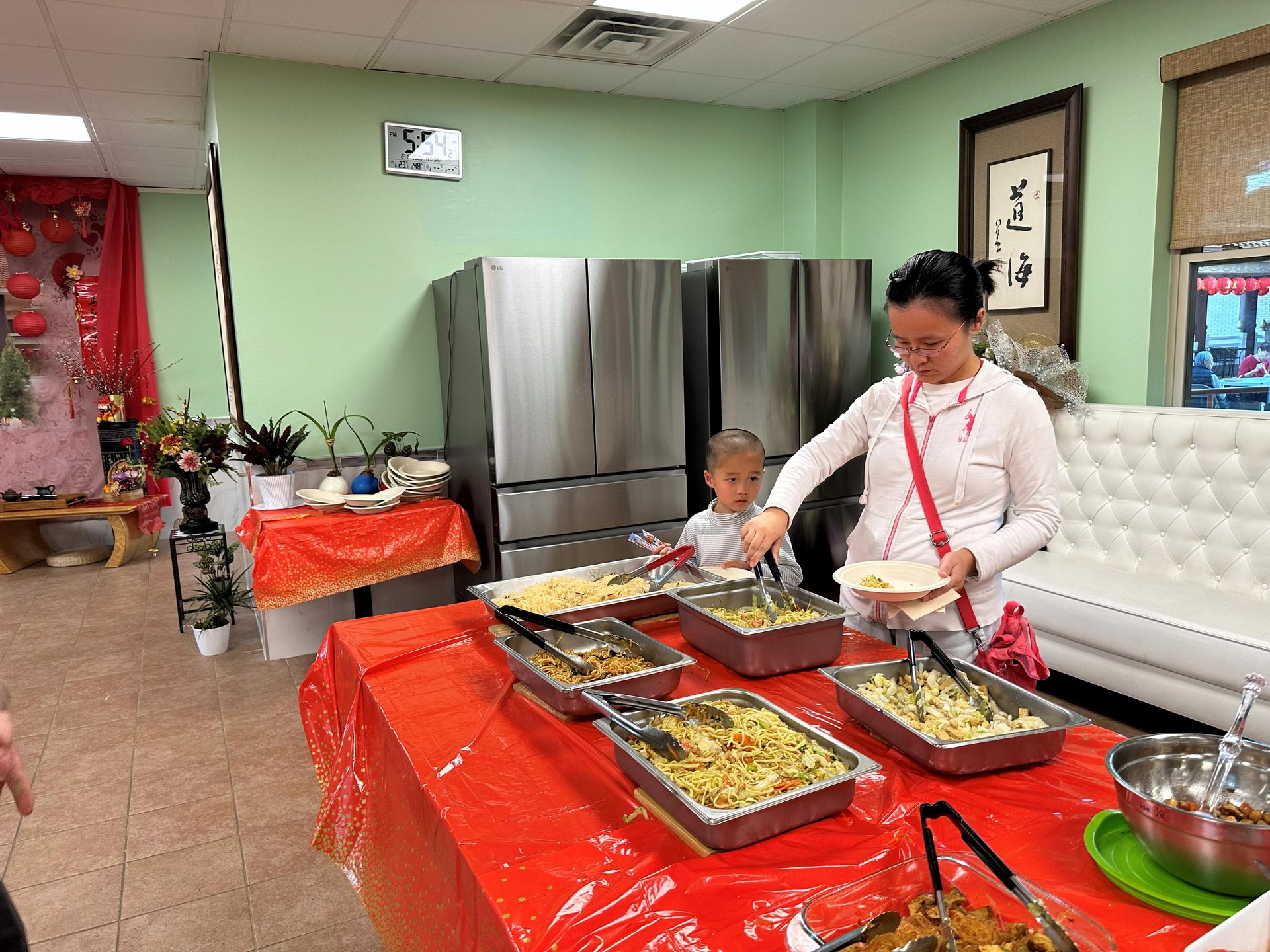 Xiang Yun Temple Community Potluck and Welcoming the Lunar New Year Together