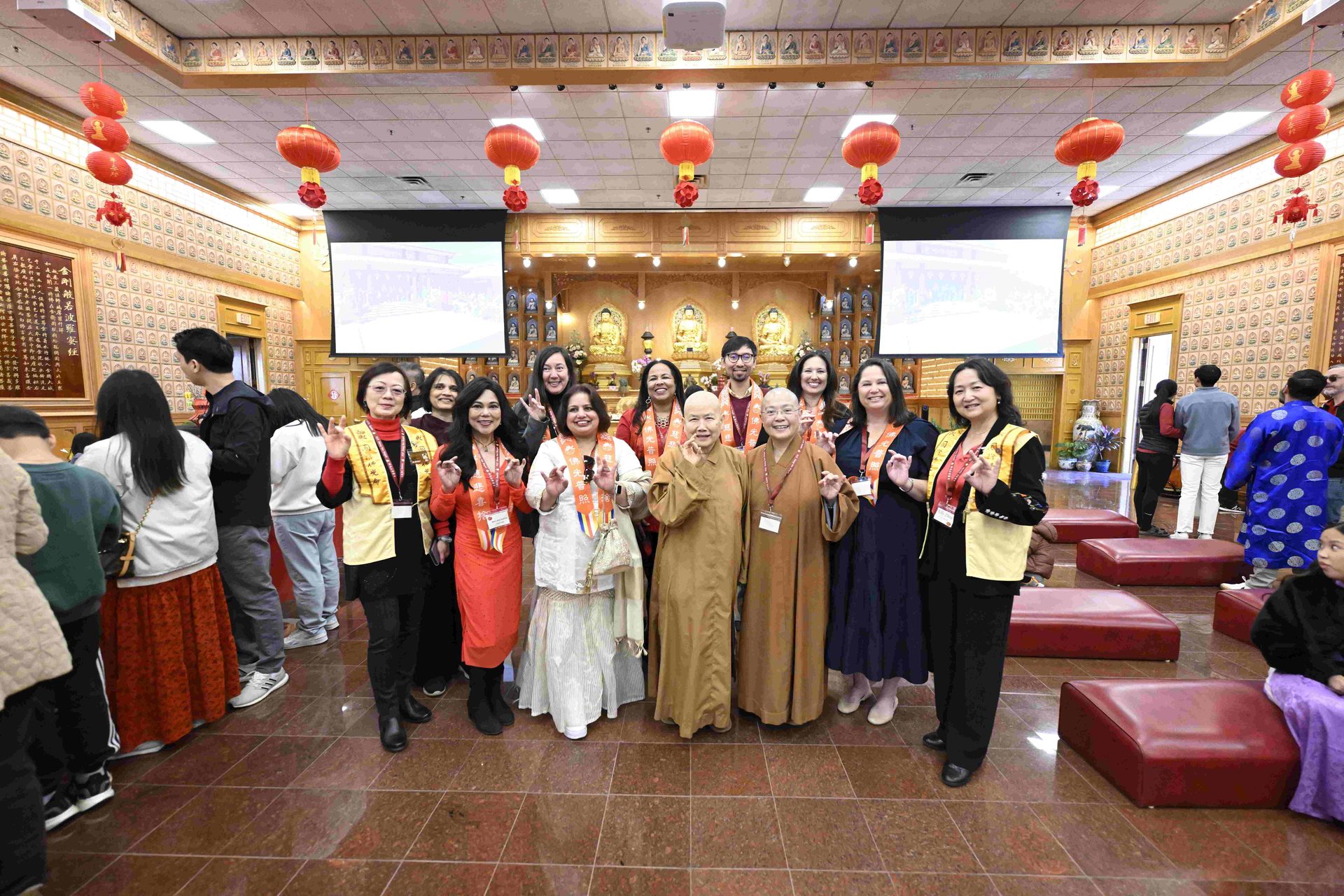 Spring Festival Cultural Harmony • A Surge of Compassion — Xiangyun Temple's Ethnic Experience Warms Austin