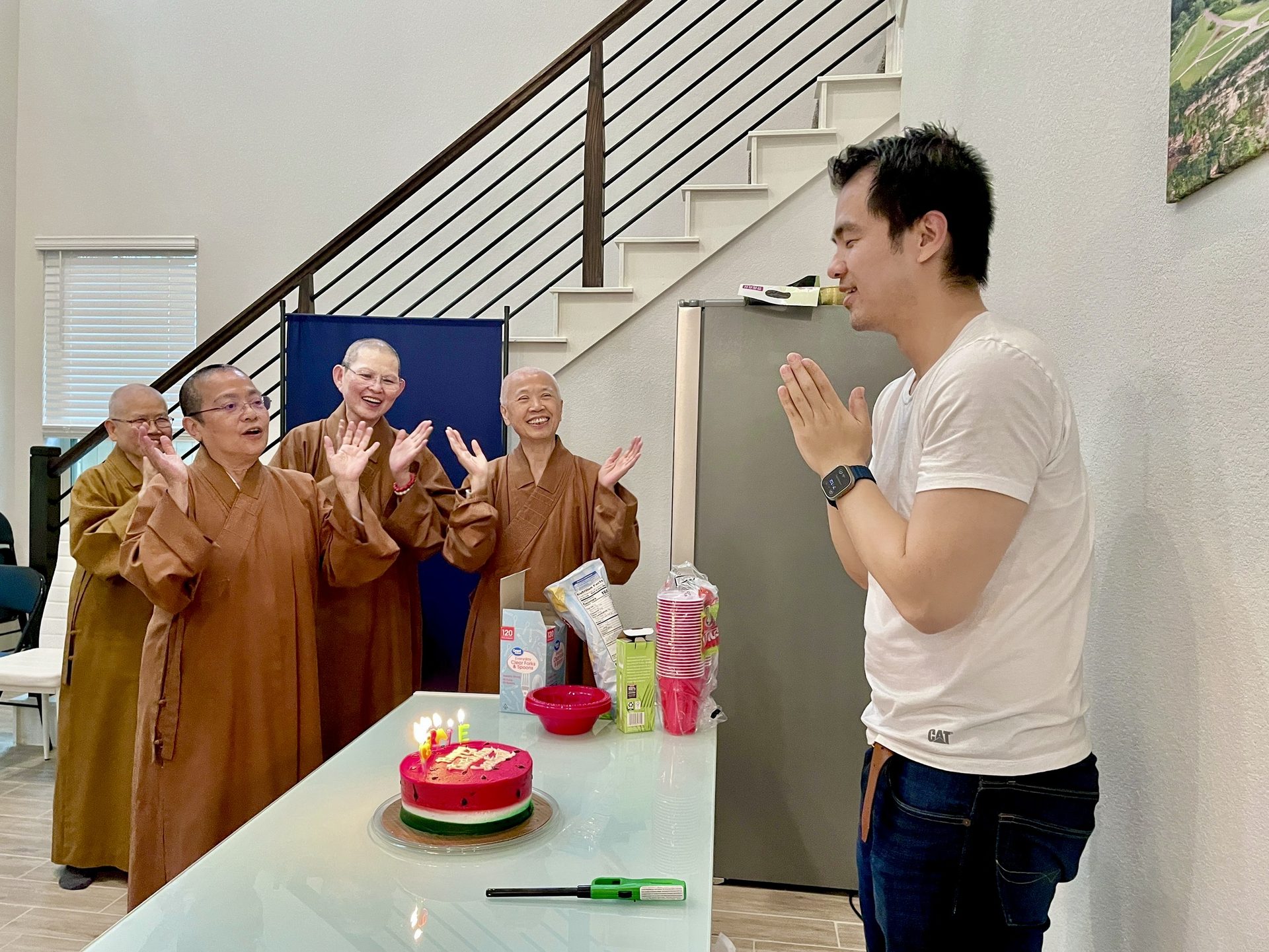 Family Blessing and Birthday Celebration