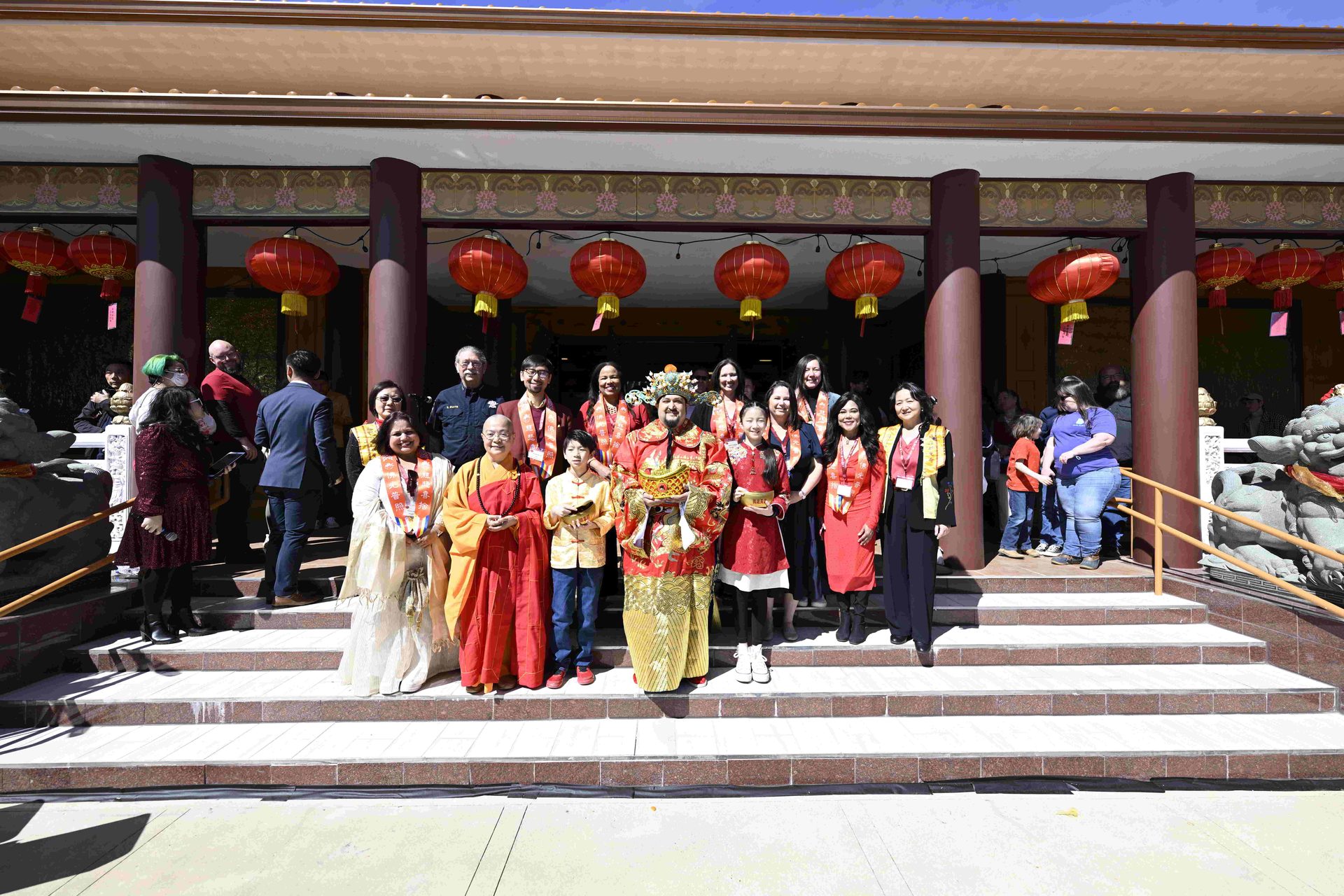 Spring Festival Cultural Harmony • A Surge of Compassion — Xiangyun Temple's Ethnic Experience Warms Austin
